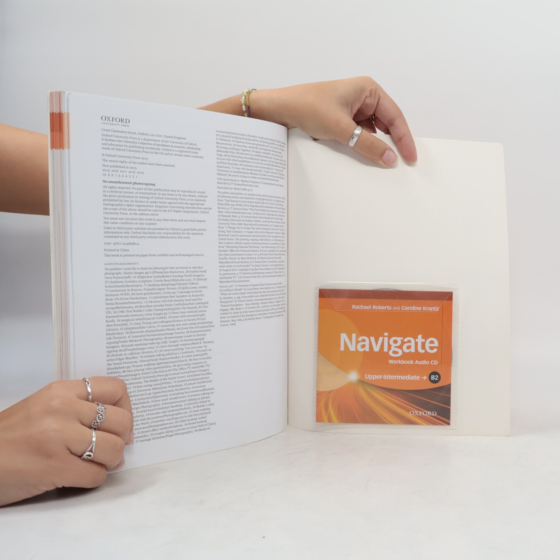 Catherine Walter Navigate : workbook with key : B2 upper-intermediate