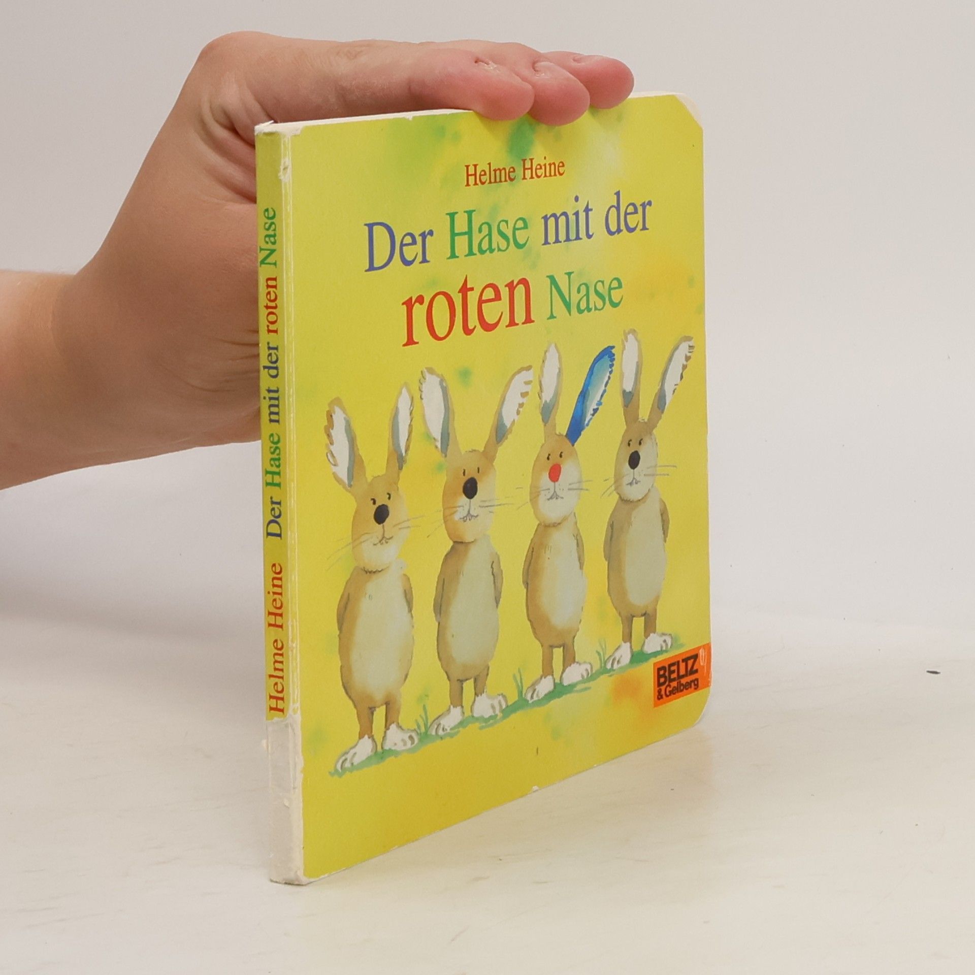Helme Heine Der Hase mit der roten Nase