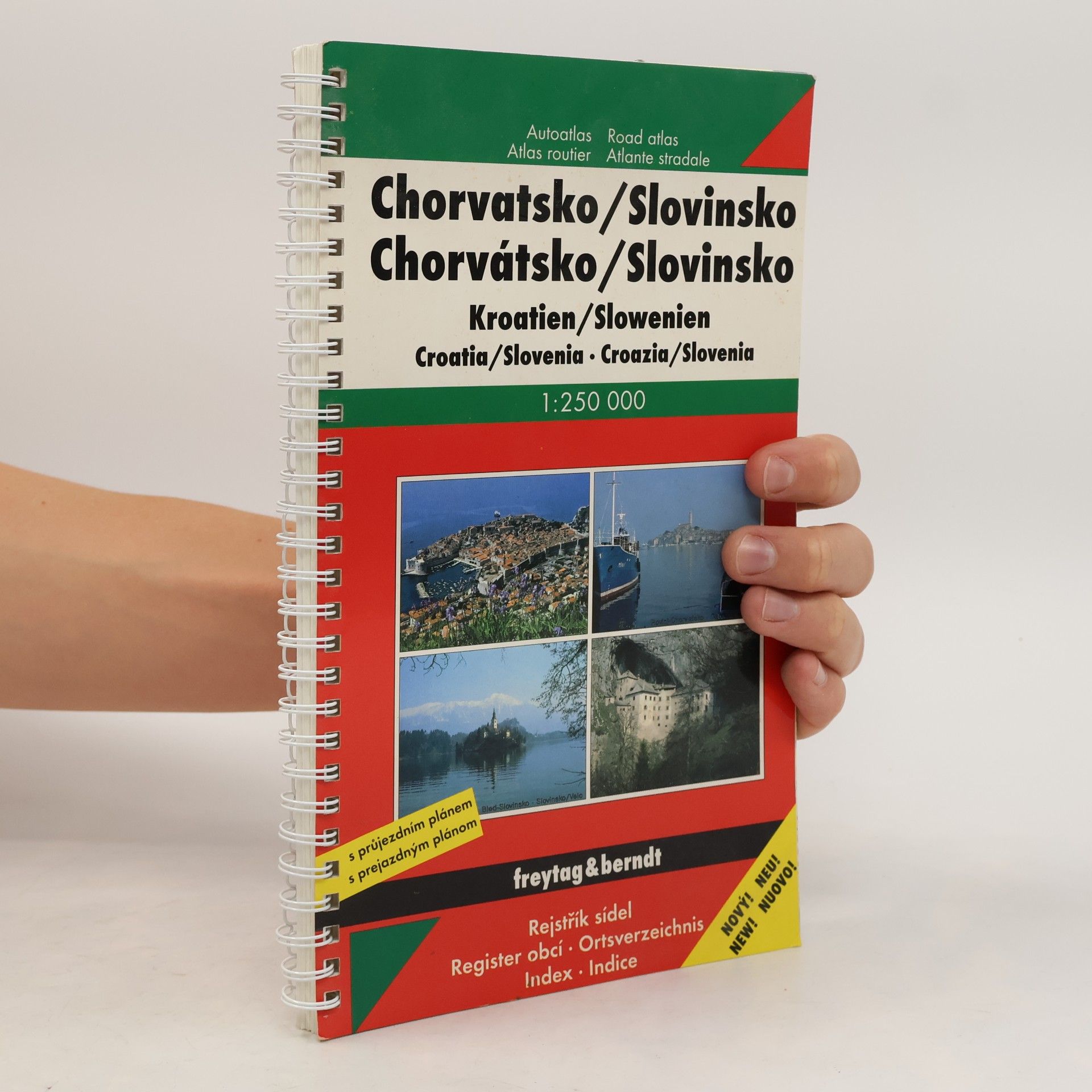 Autores varios Chorvatsko Slovinsko autoatlas