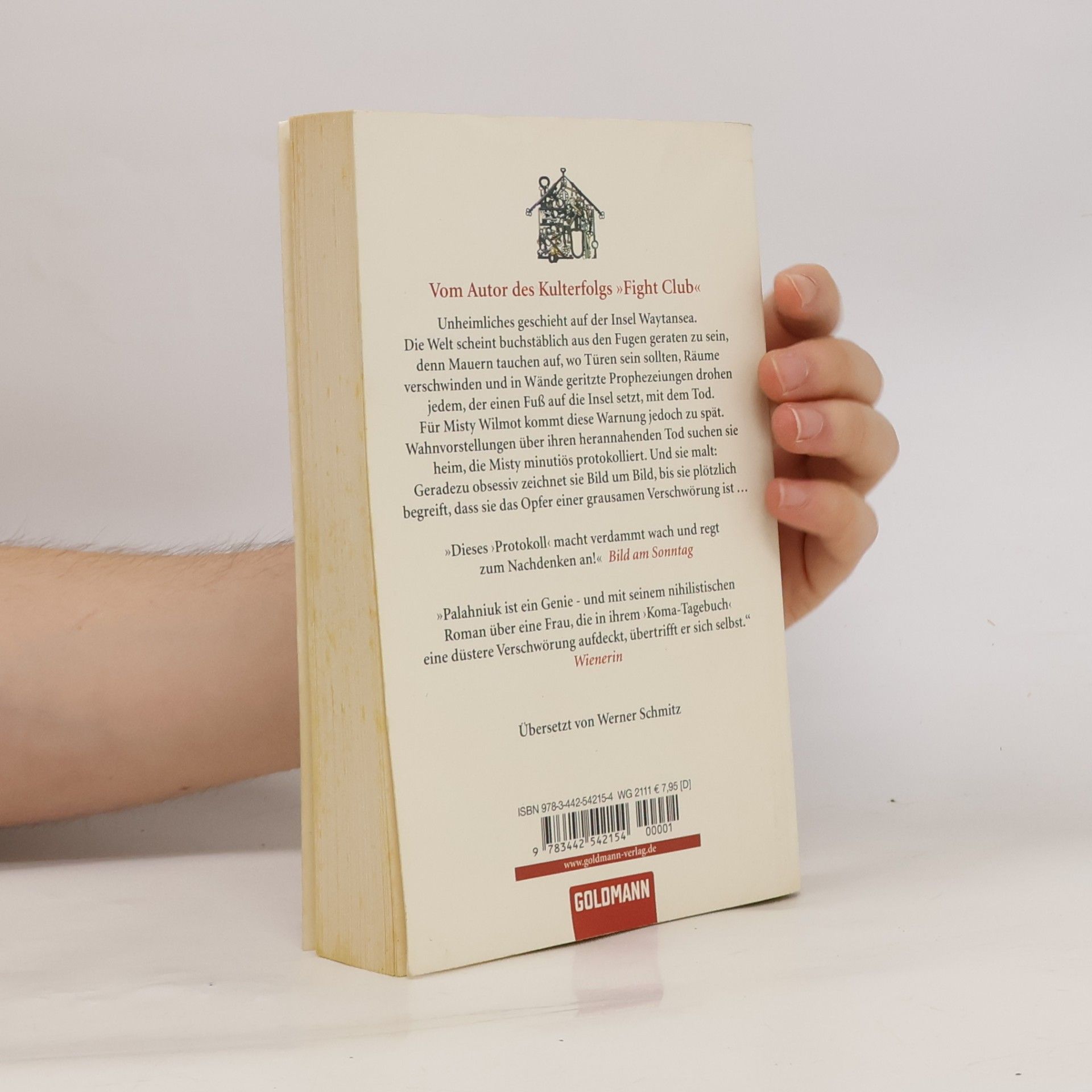 Chuck Palahniuk Das letzte Protokoll