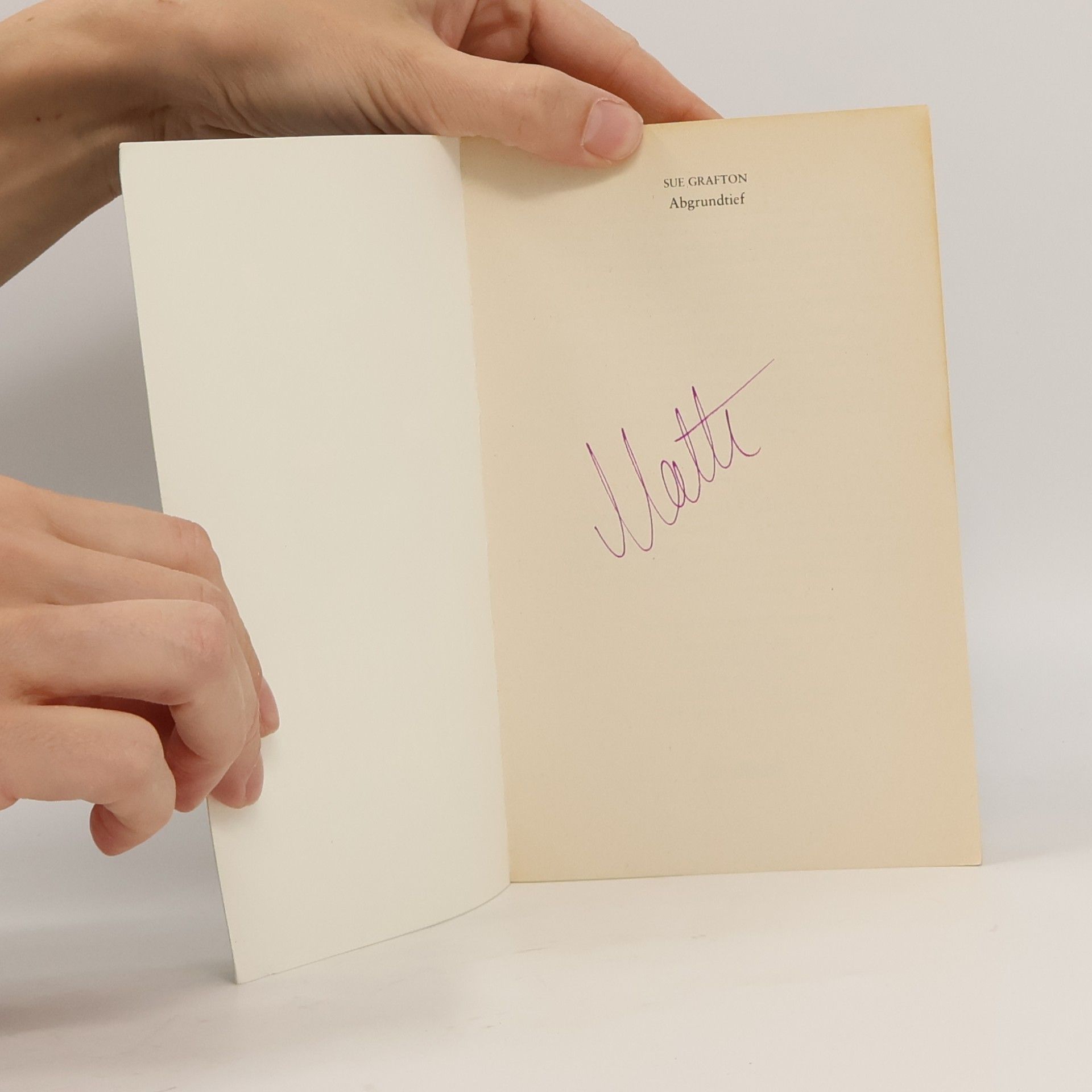 Sue Grafton Abgrundtief