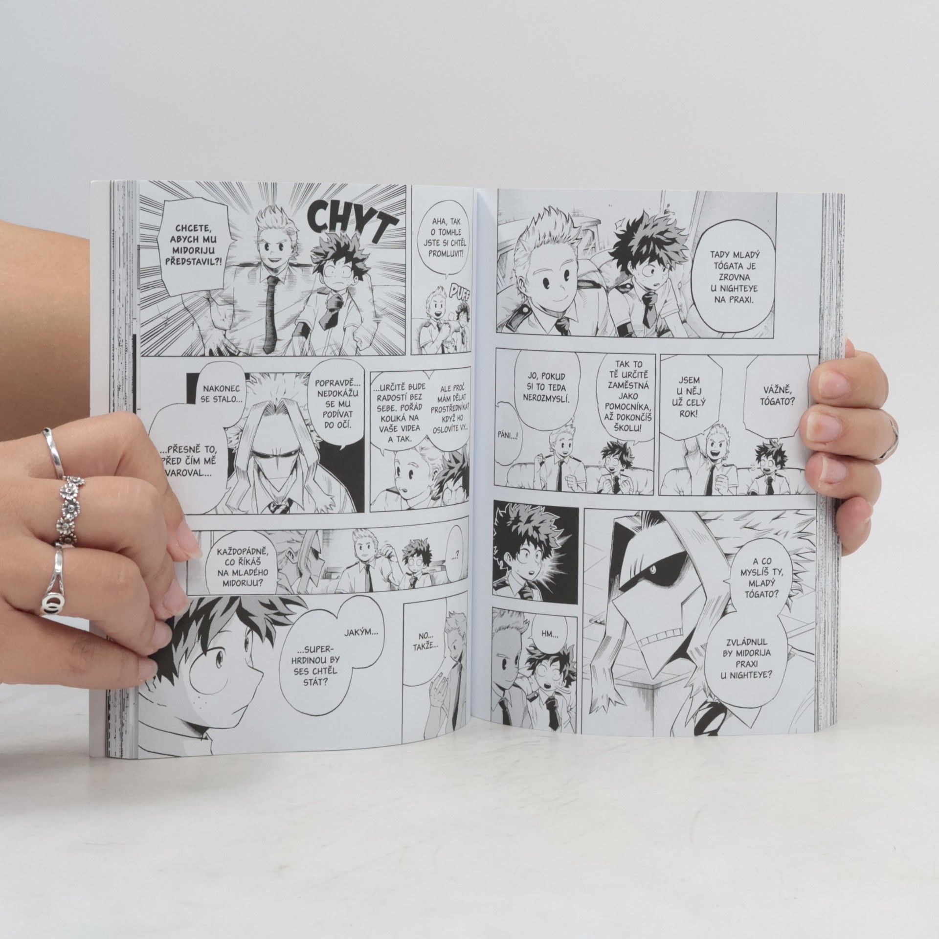 Kóhei Horikoši My hero academia. Moje hrdinská akademie 14