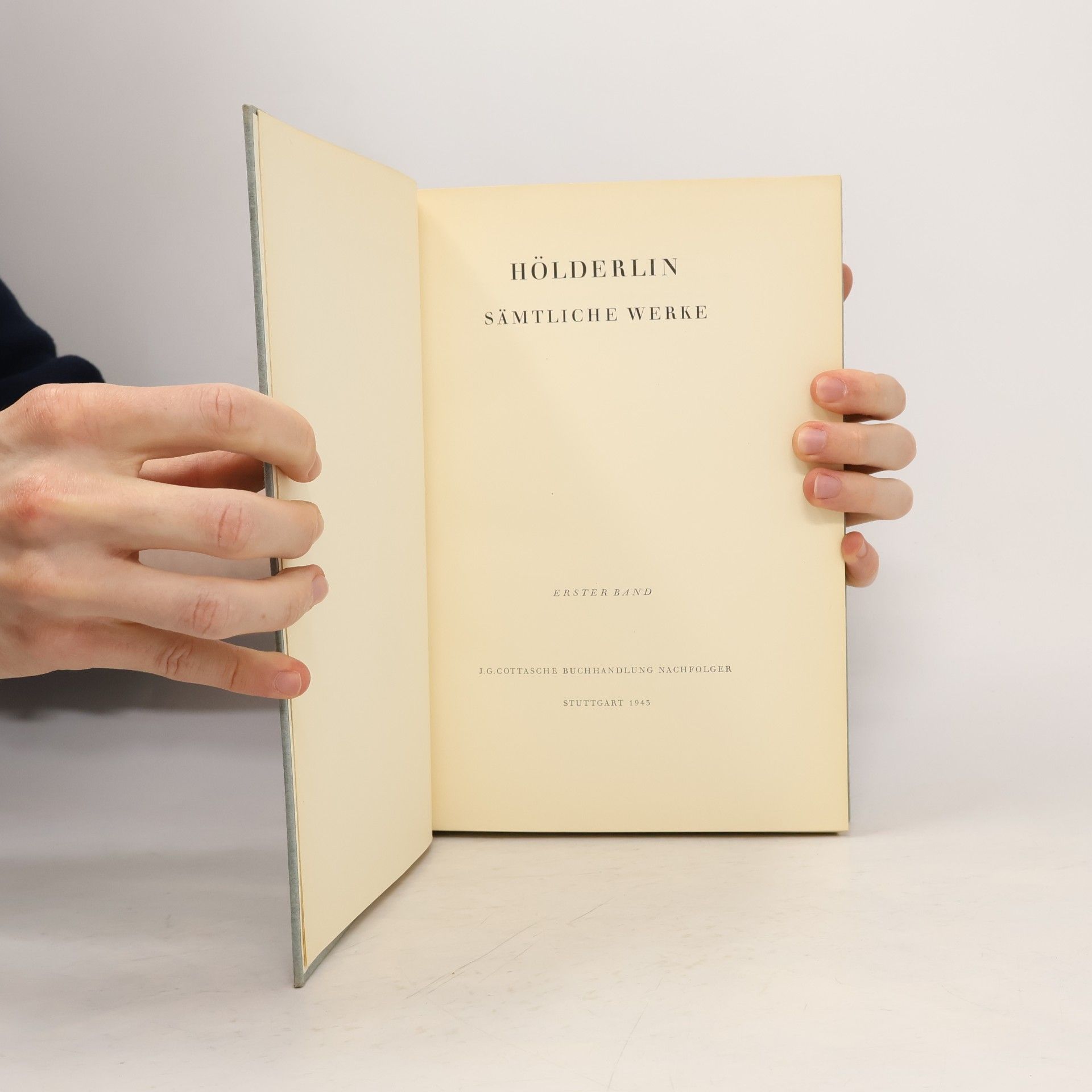 kolektiv Hölderlin Sämtliche Werke