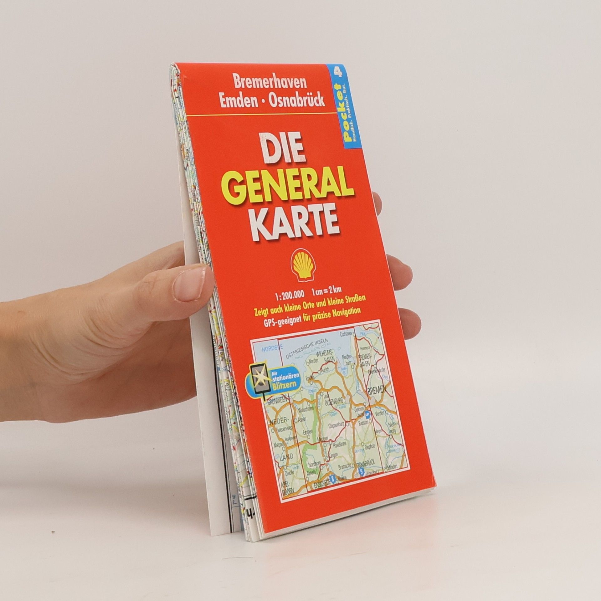 Various authors Pocket - 4: Die Generalkarte: Bremerhaven Emden Osnabrück