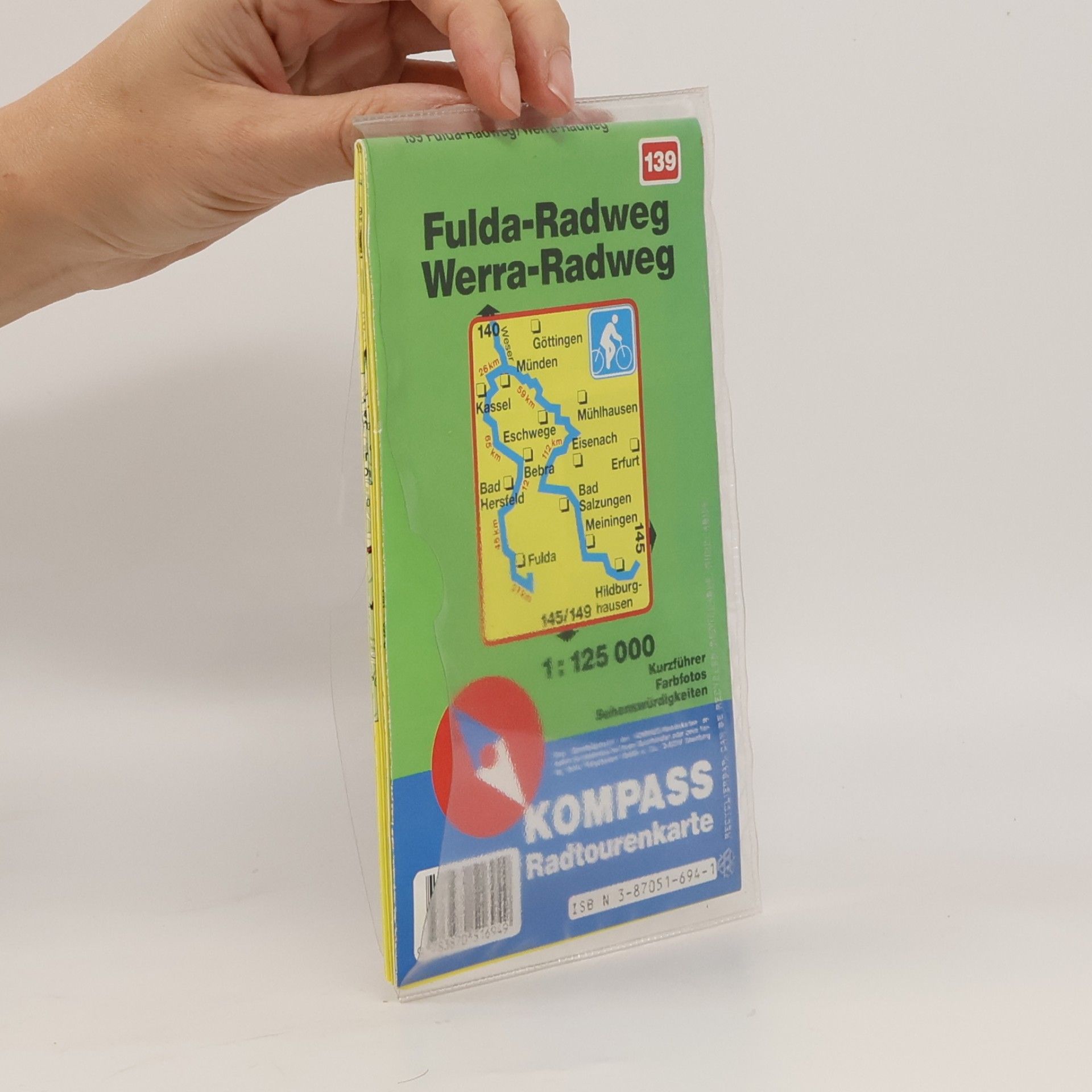 kolektiv KOMPASS Fahrradführer - 139: Werra-Fulda-Radweg