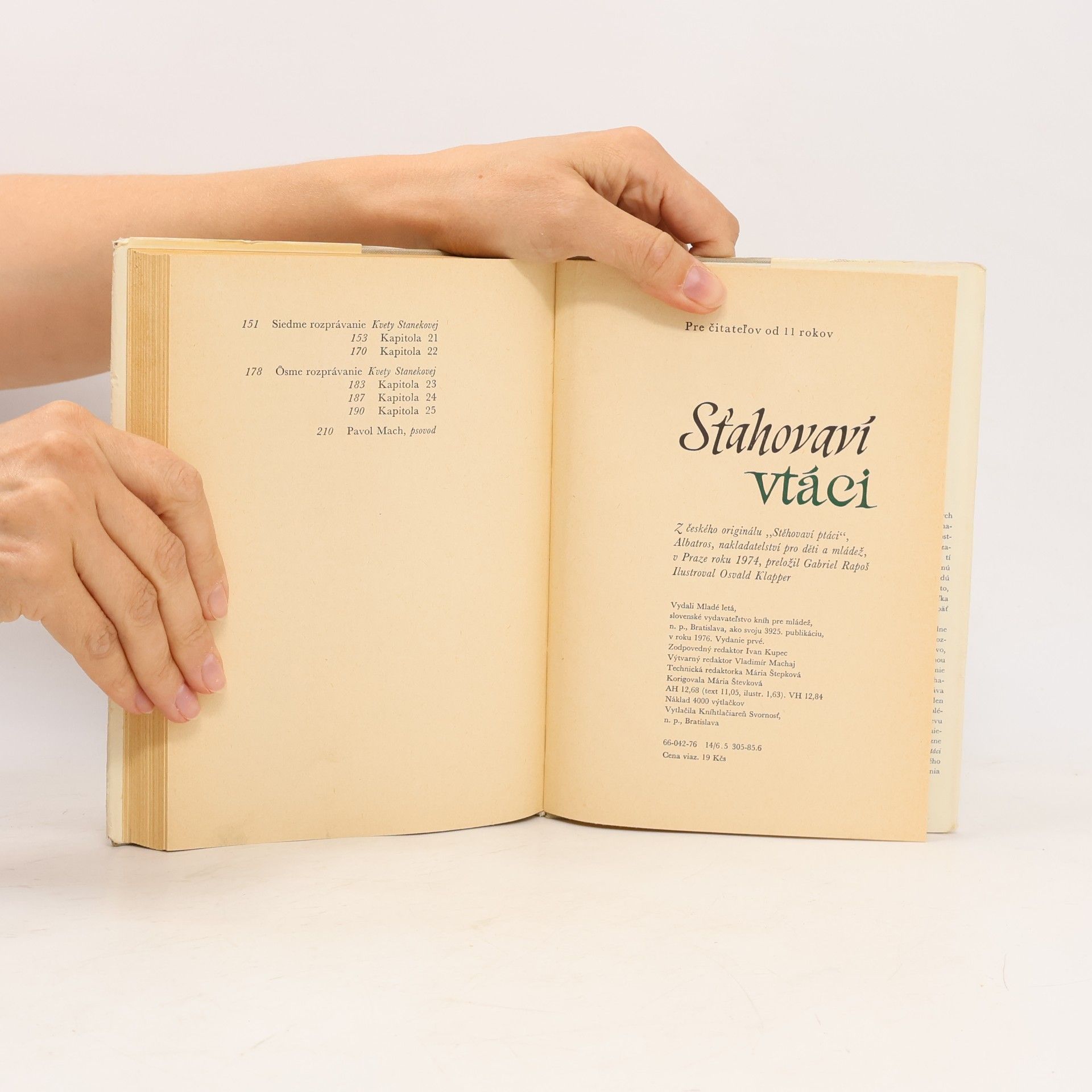 Eliška Horelová Sťahovaví vtáci