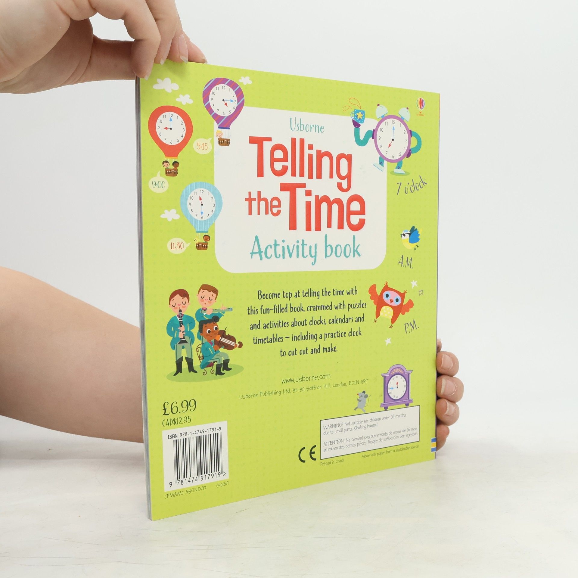 Lara Bryan Telling the Time Activity Book