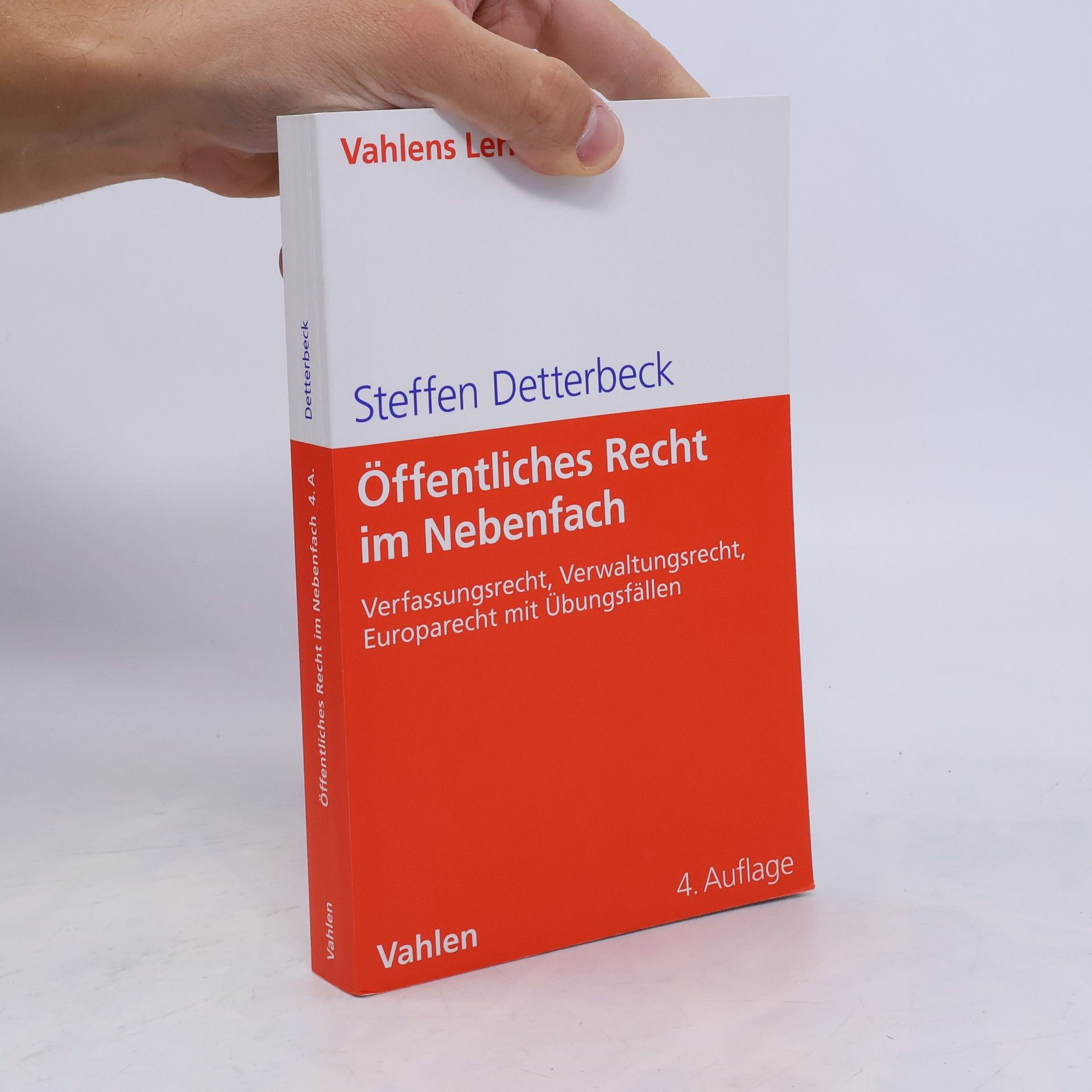 Steffen Detterbeck Öffentliches Recht im Nebenfach