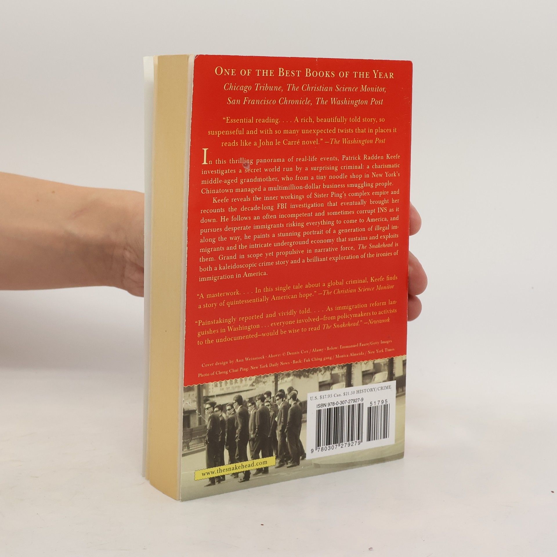 Patrick Radden Keefe The Snakehead: An Epic Tale of the Chinatown Underworld and the American Dream