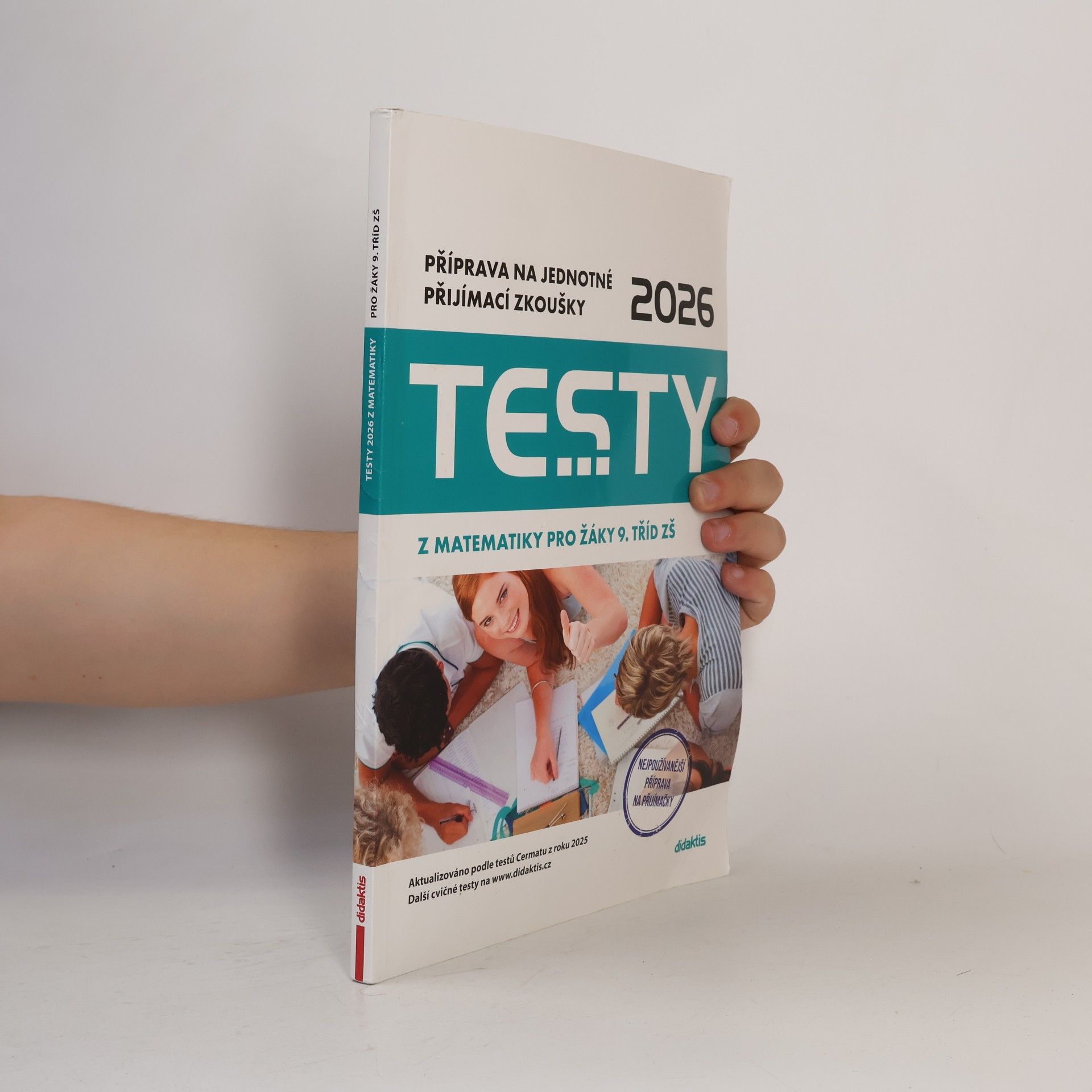 kolektiv Testy 2026 z matematiky pro žáky 9. tříd ZŠ : příprava na jednotné přijímací zkoušky