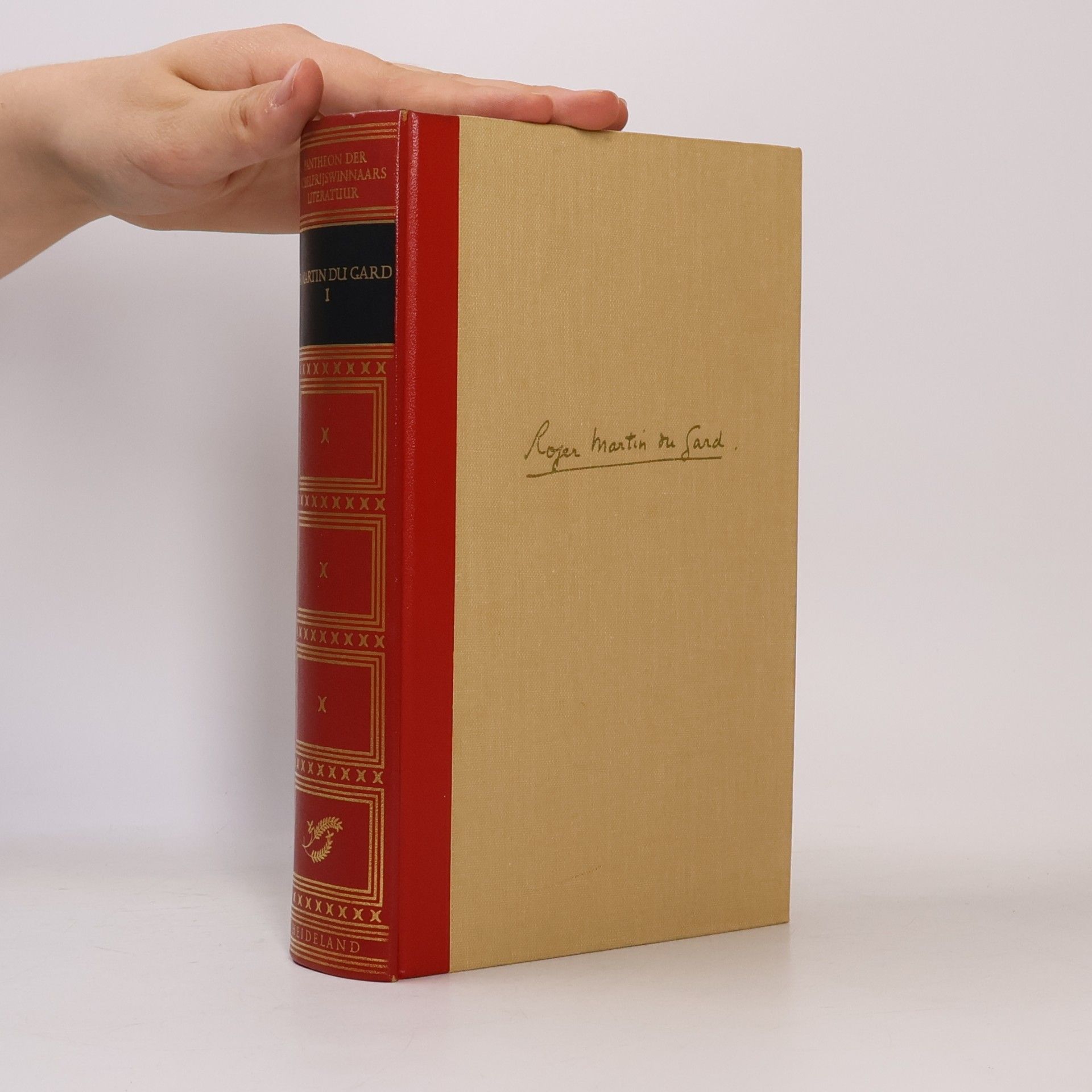 Roger Martin du Gard Pantheon der Nobelprijswinnaars Literatuur. Roger Martin du Gard I. De zomer van 1914