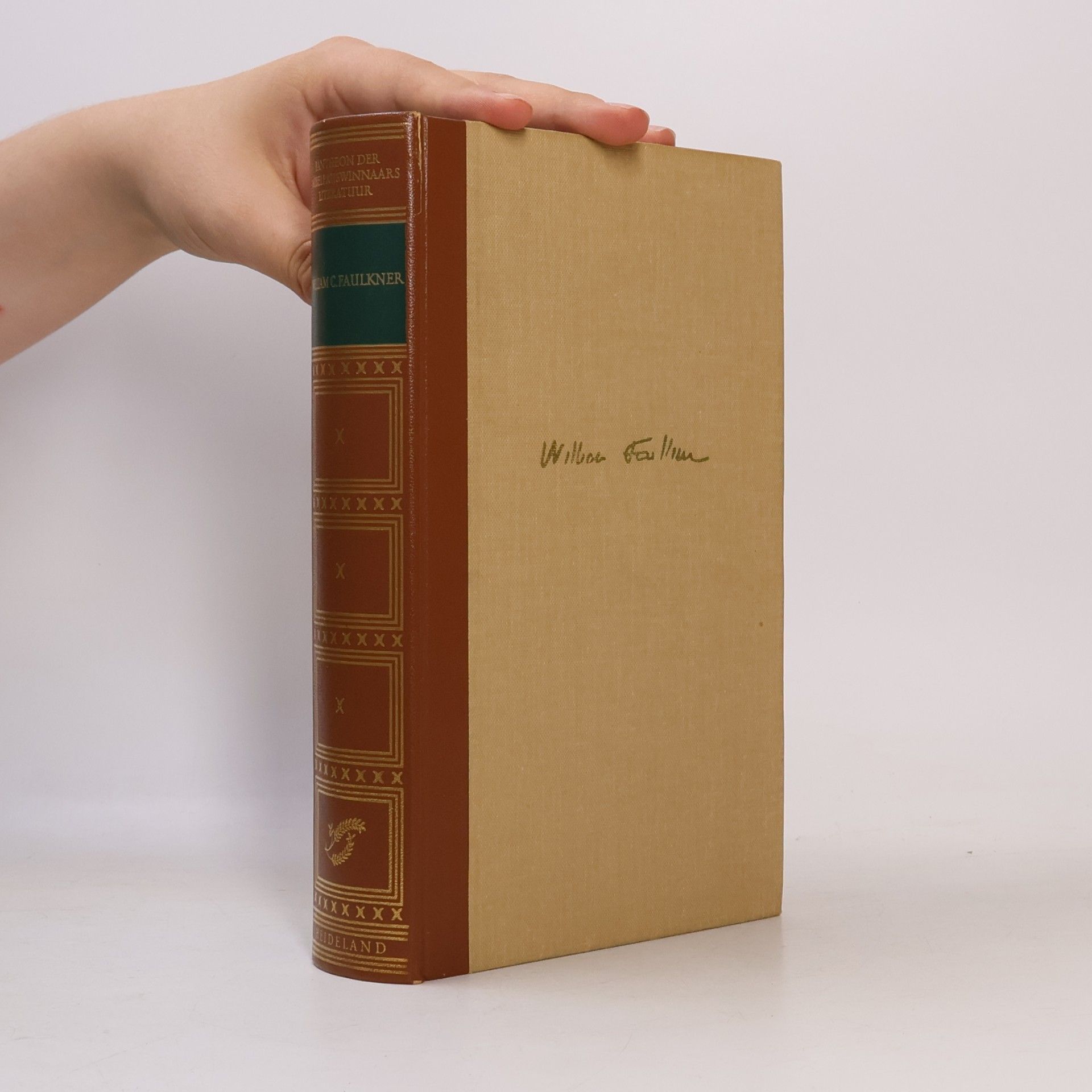 William Faulkner Pantheon der Winnaars van de Nobelprijs voor Literatuur . De Oude Man / De Beer