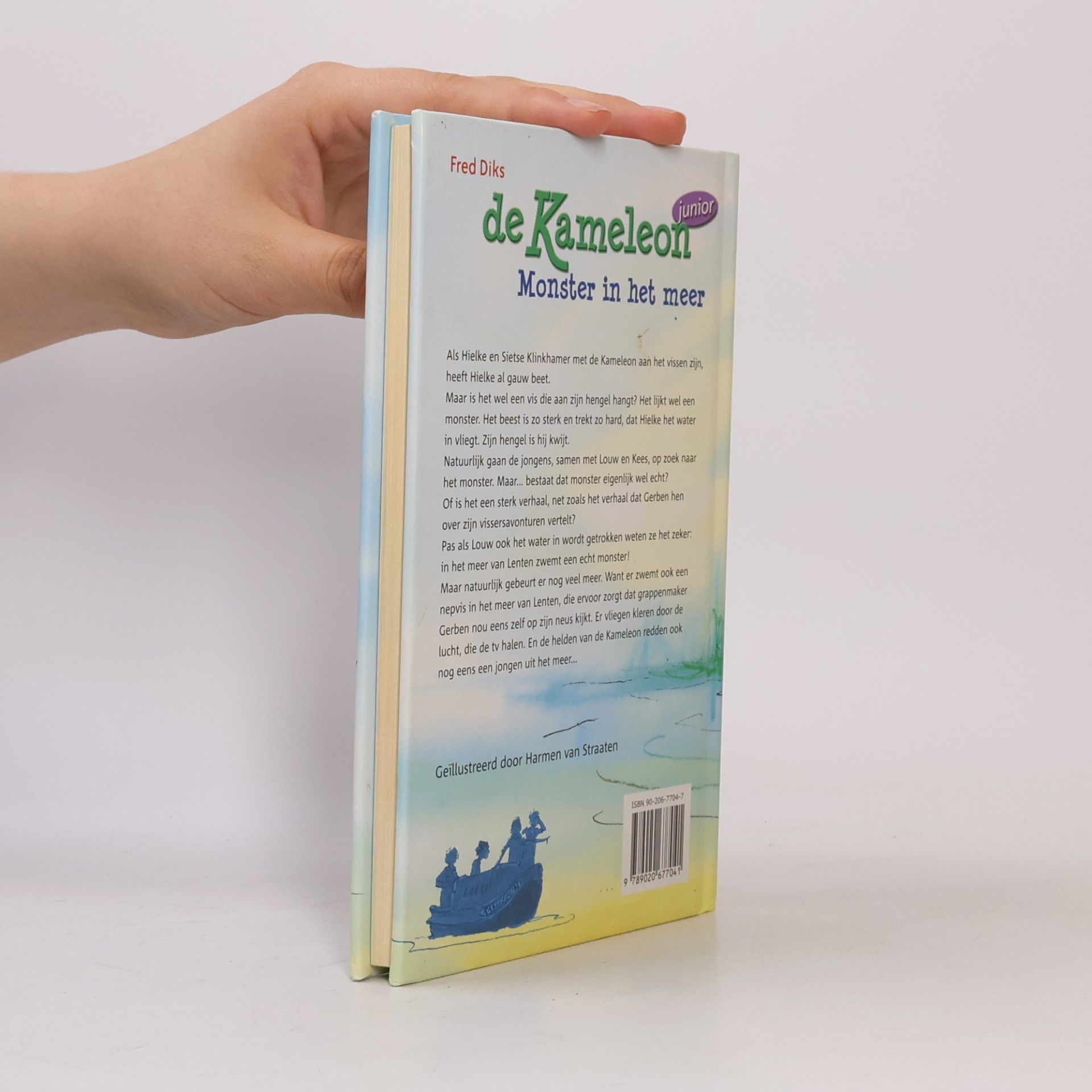 Fred Diks De Kameleon Junior - 4: Monster in het meer