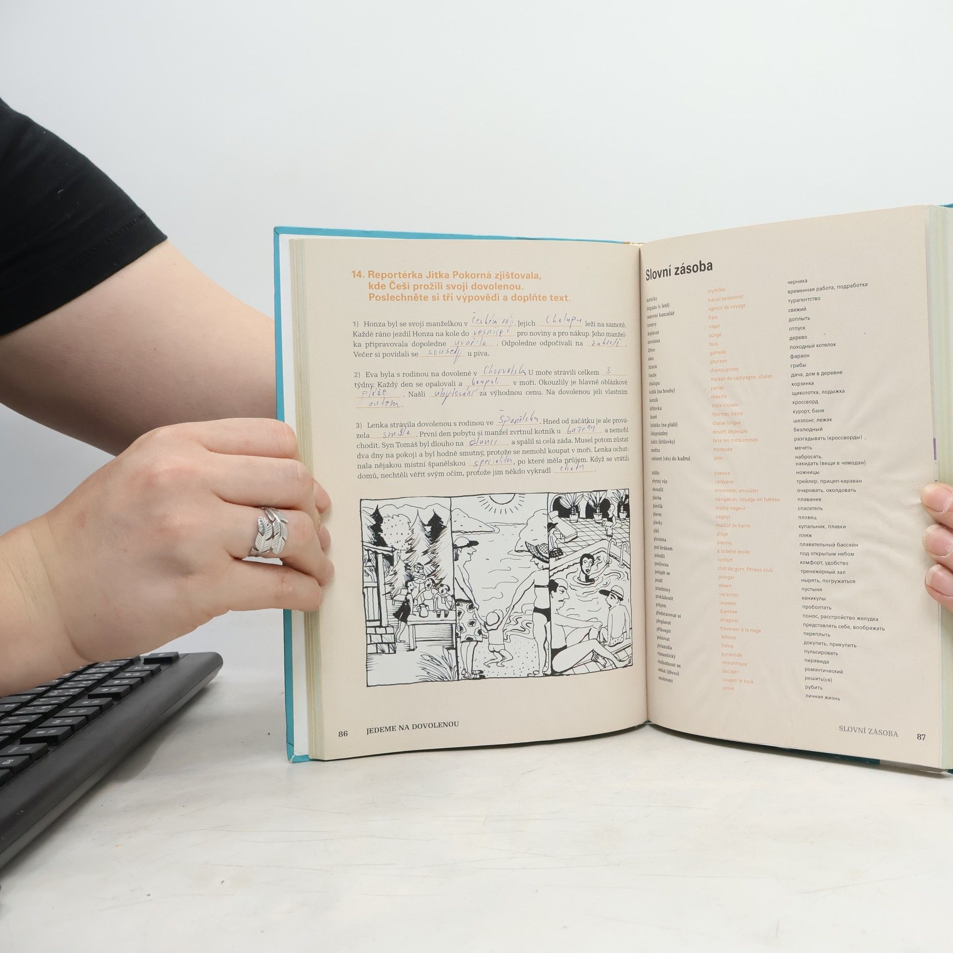 Alena Nekovářová Čeština pro život = Le tchèque pour la vie = Češskij dlja žizni : 15 moderních konverzačních témat