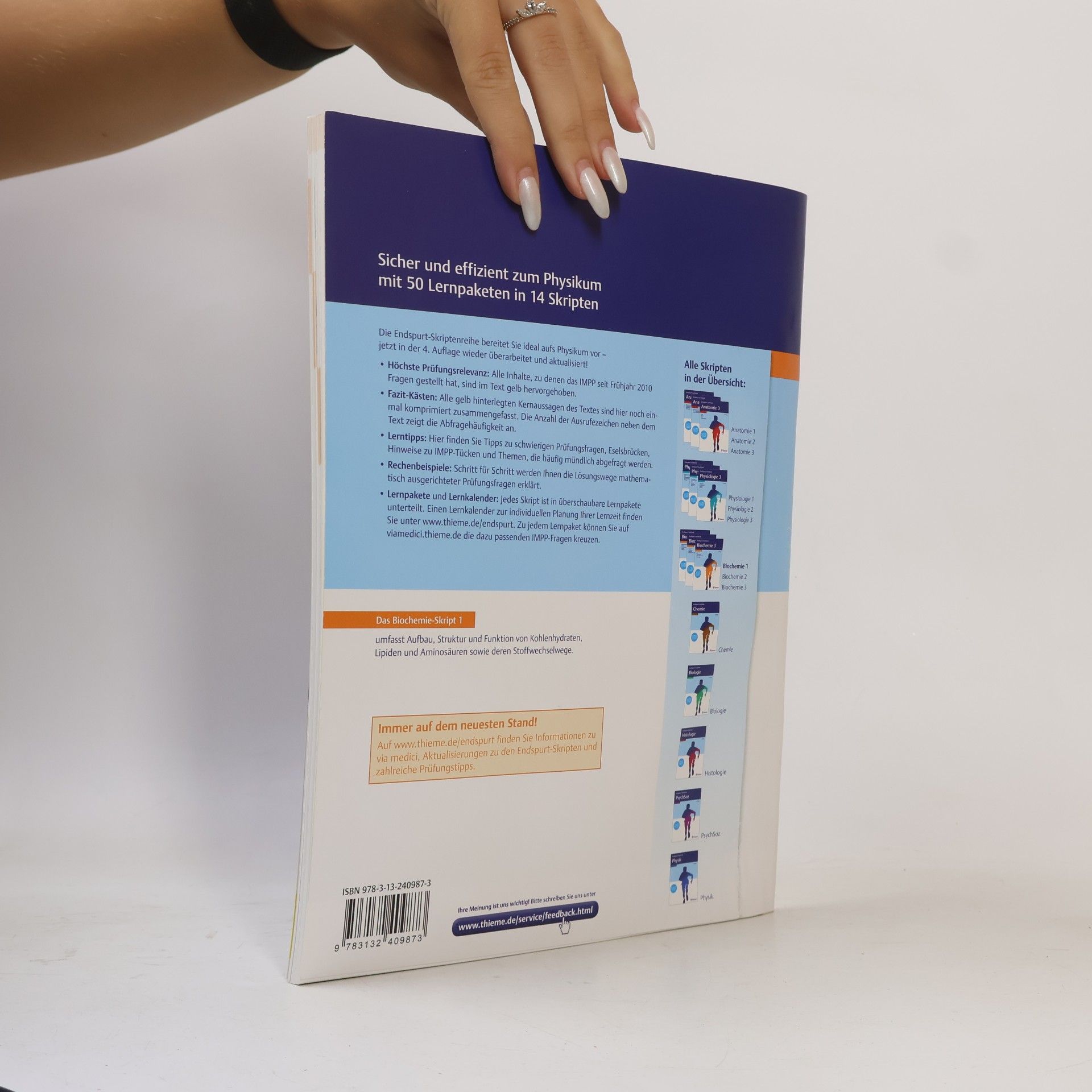 kolektiv Endspurt Vorklinik. Biochemie 1
