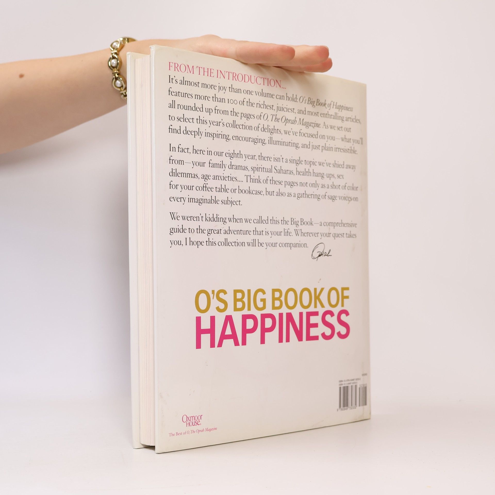 Oprah Winfrey O's Big Book of Happiness. The Best of O, The Oprah Magazine