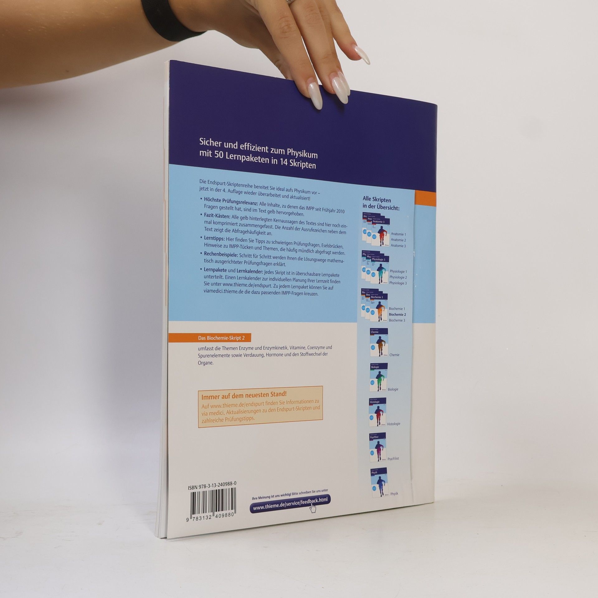 Autorenkollektiv Endspurt Vorklinik: Biochemie 2