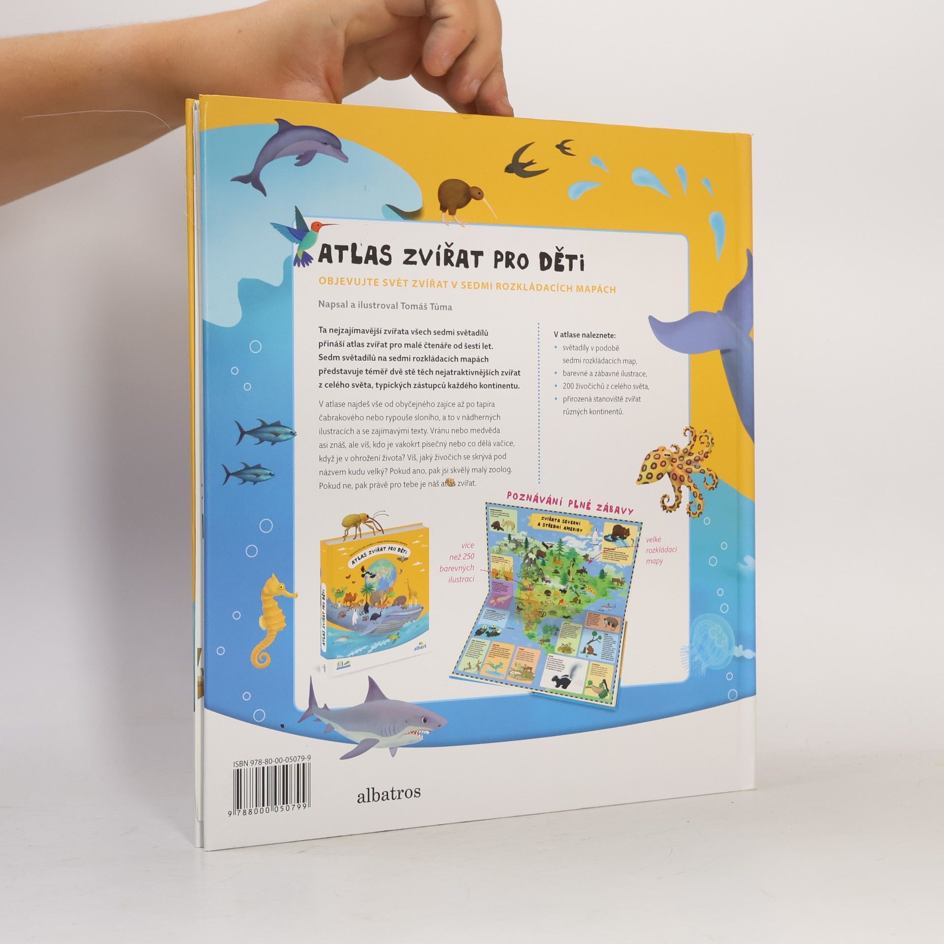 Tomáš Tůma Atlas zvířat pro děti