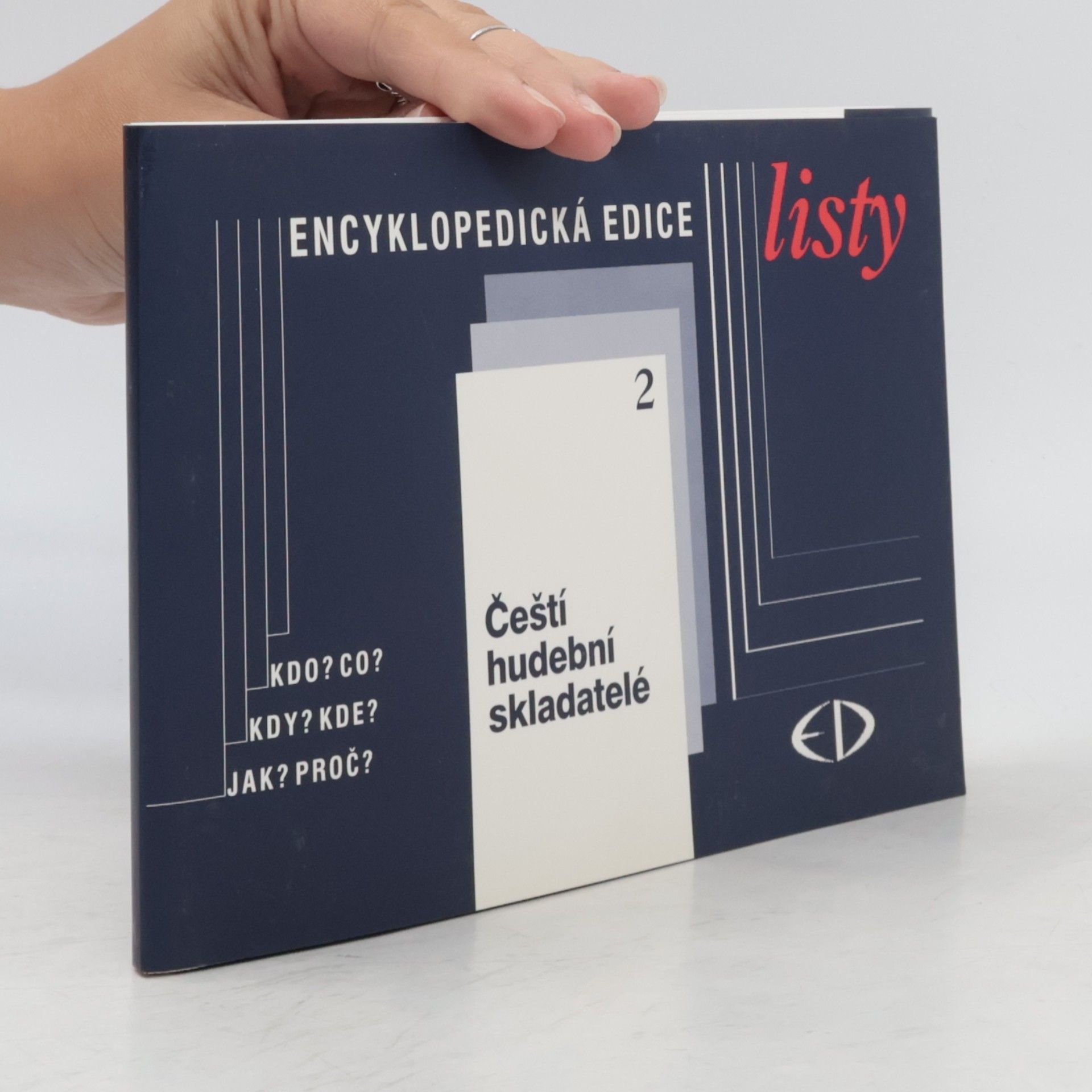 Encyklopedická edice listy 2. Čeští hudební skladatelé