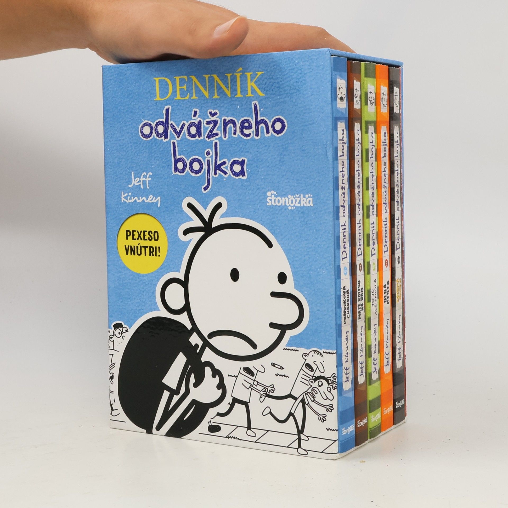 Jeff Kinney Denník odvážneho bojka 1-5