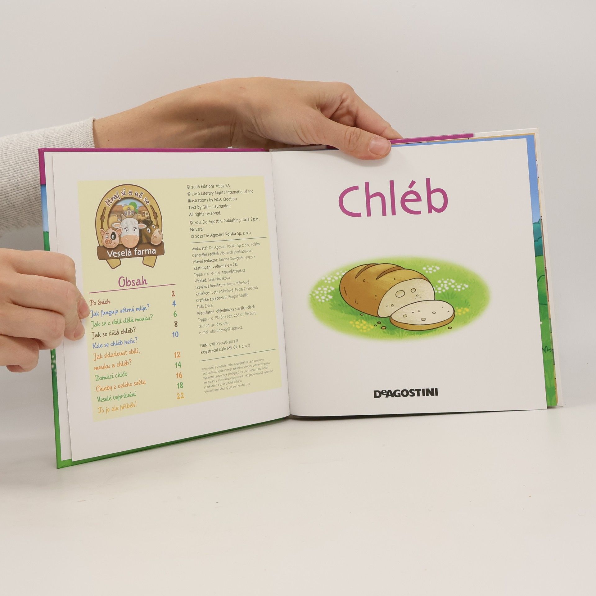 Gilles Laurendon Výrobky z venkova 7. Chléb