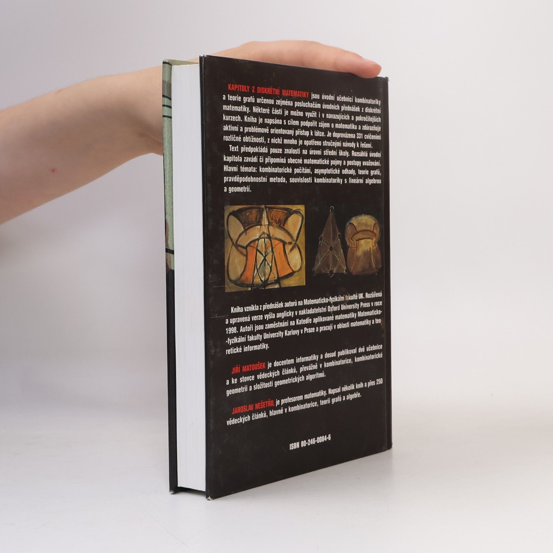 Jiří Matoušek Kapitoly z diskrétní matematiky