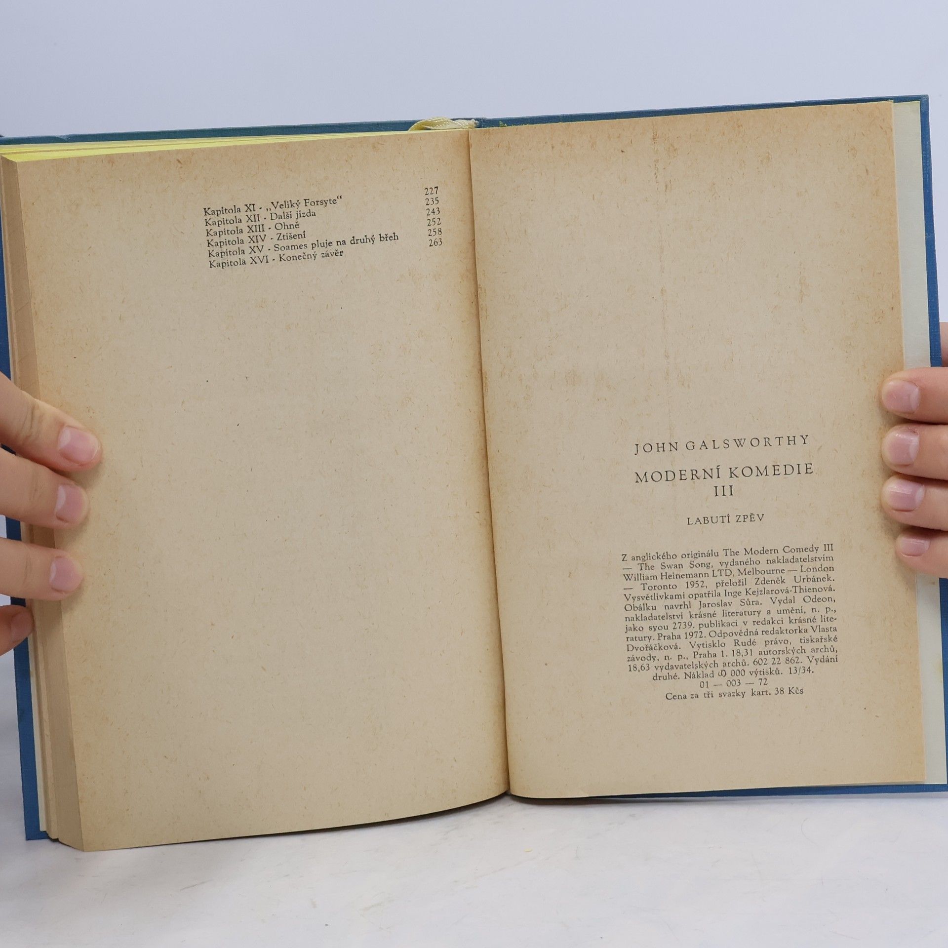 John Galsworthy Moderní komedie III
