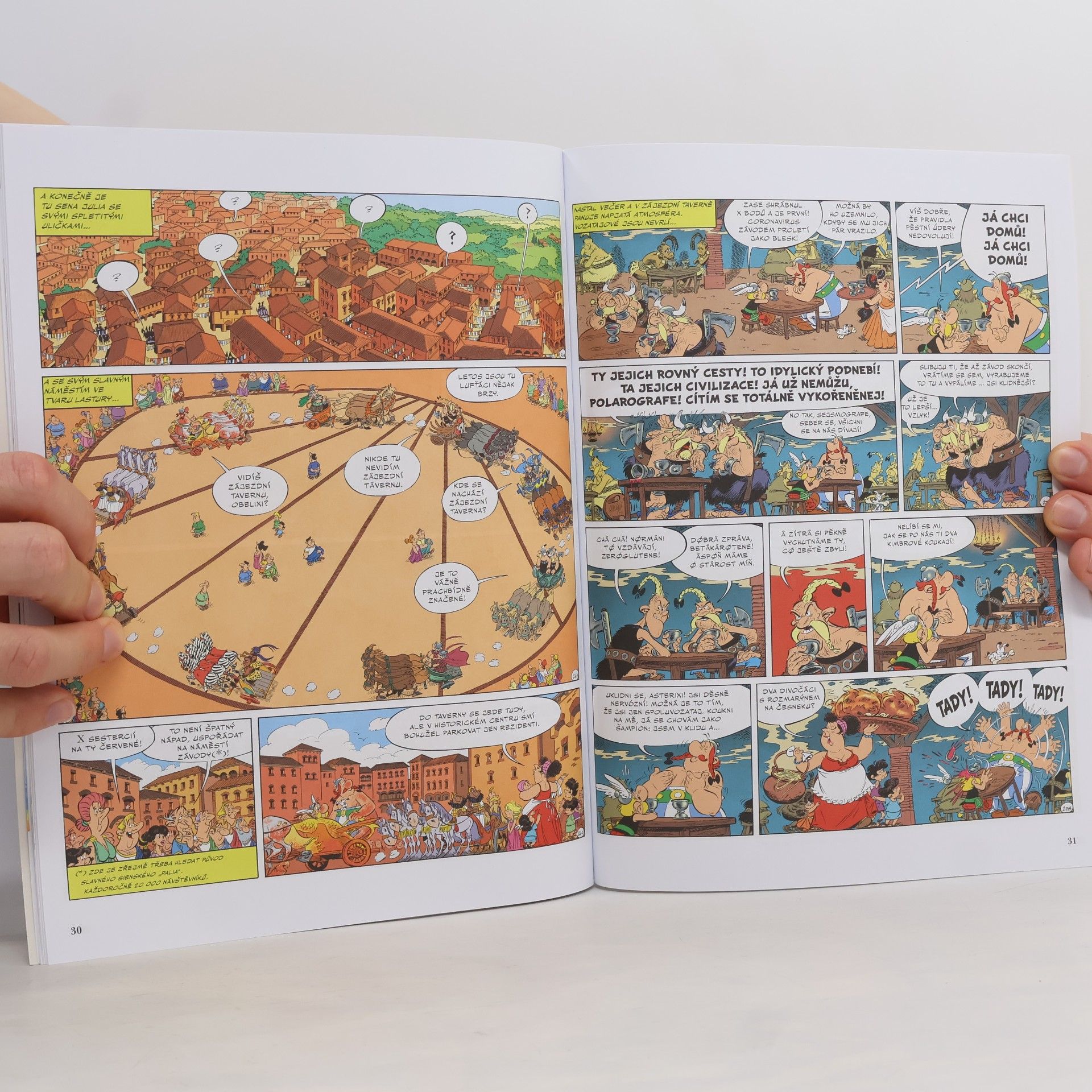 Jean-Yves Ferri Asterix 37 - Asterix v Itálii