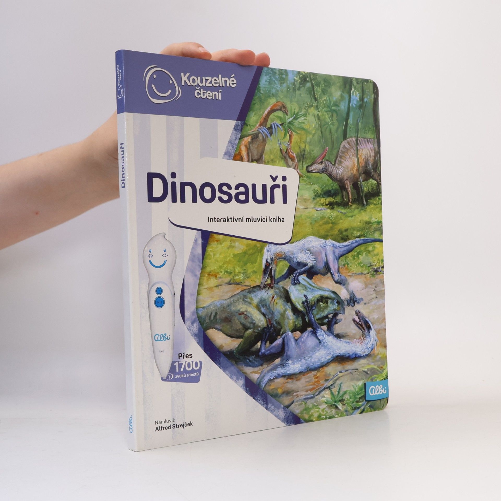 Jan Spěváček Dinosauři. Interaktivní mluvící kniha