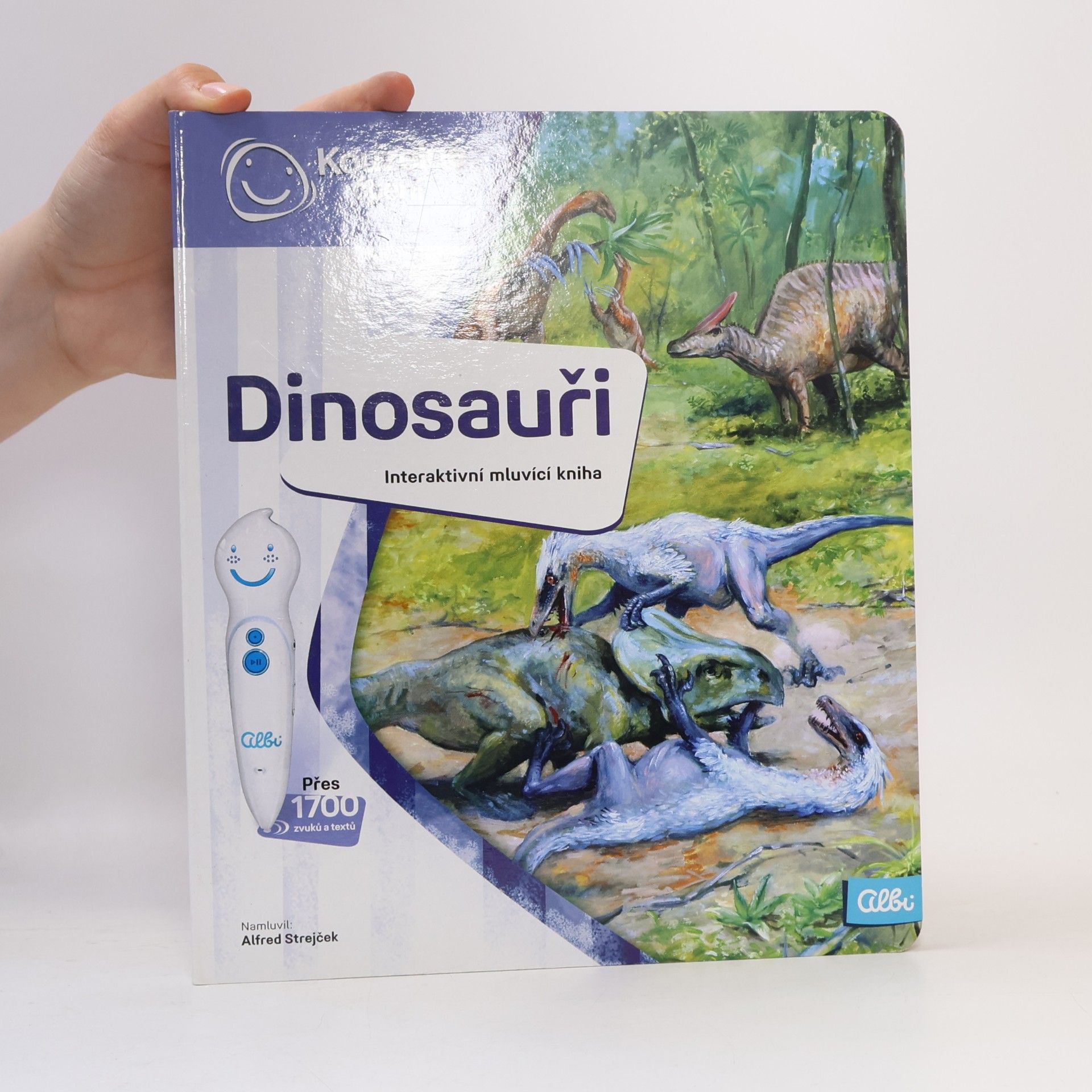 Jan Spěváček Dinosauři. Interaktivní mluvící kniha
