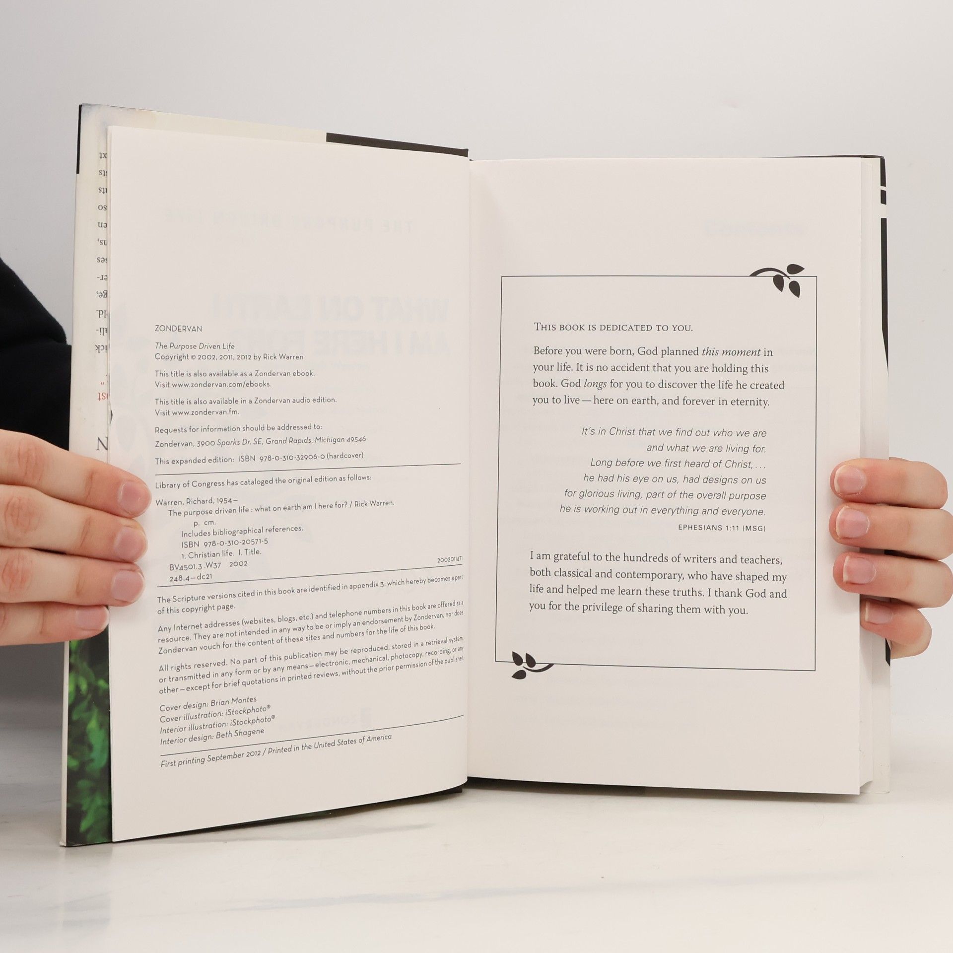 Rick Warren The Purpose Driven Life. Leben mit Vision, Englische Ausgabe - Expanded Edition