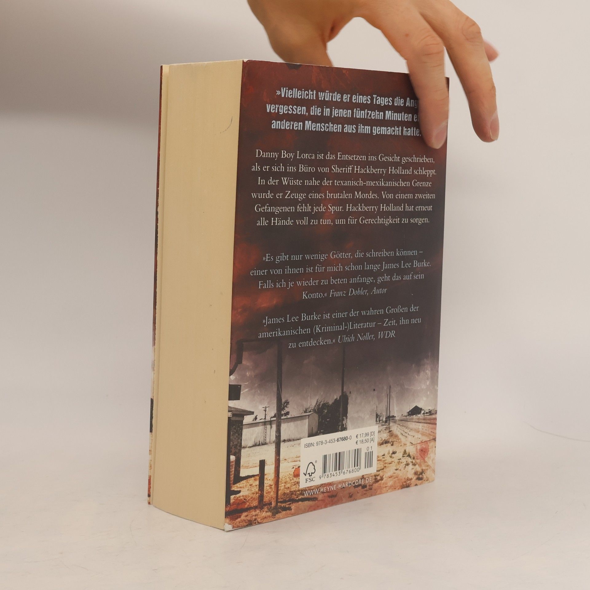 James Lee Burke Glut und Asche