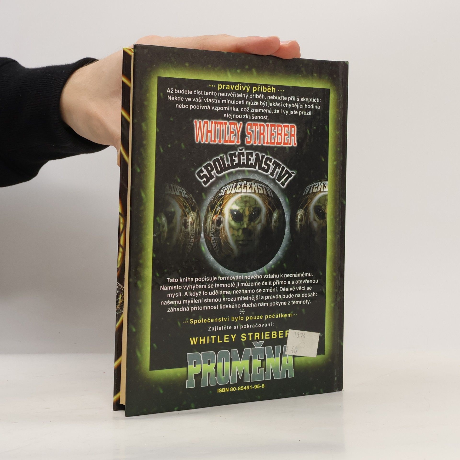 Whitley Strieber Společenství - pravdivý příběh