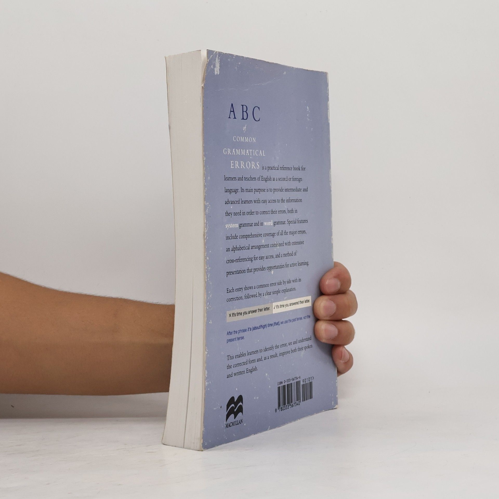 N. D. Nigel D. Turton ABC of Common Grammatical Errors for Learners and Teachers of English