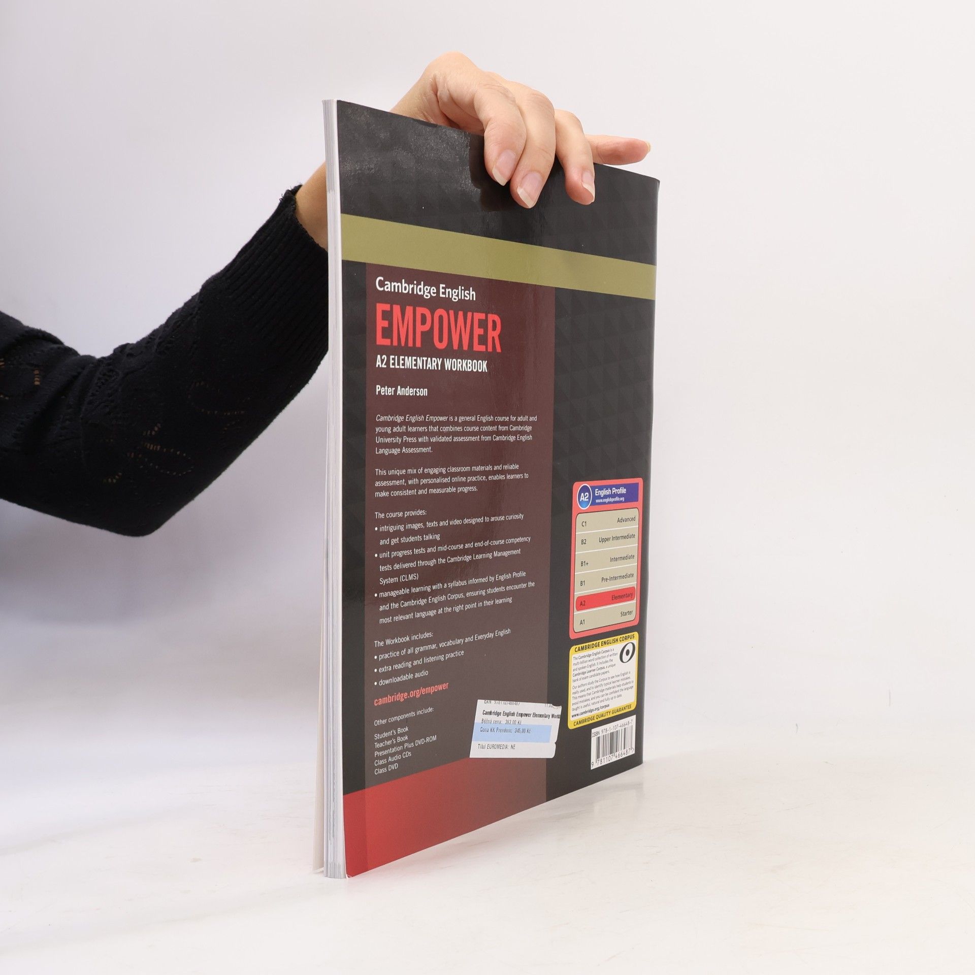 Peter Anderson Cambridge English Empower Elementary Workbook with answers