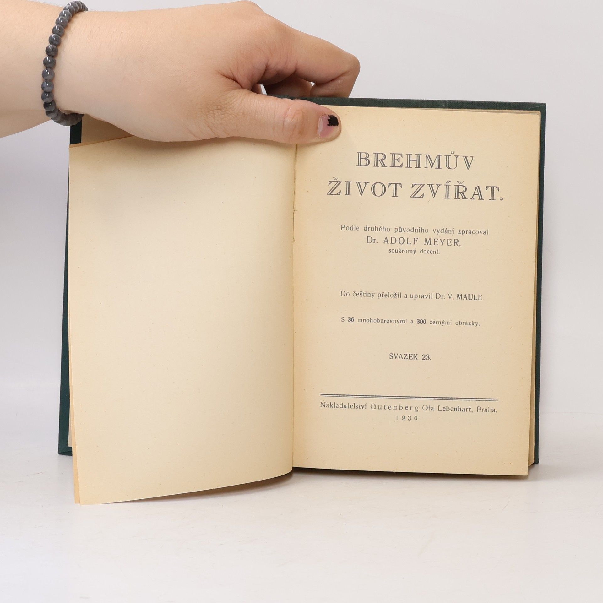 Adolf Meyer Brehmův život zvířat. Svazek 23