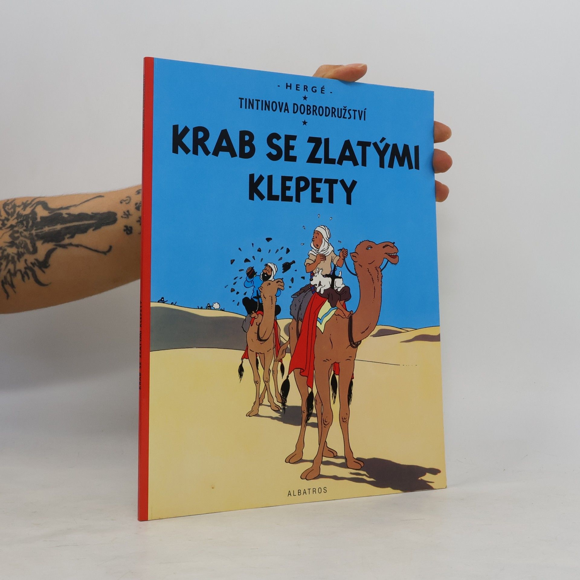 Hergé Krab se zlatými klepety