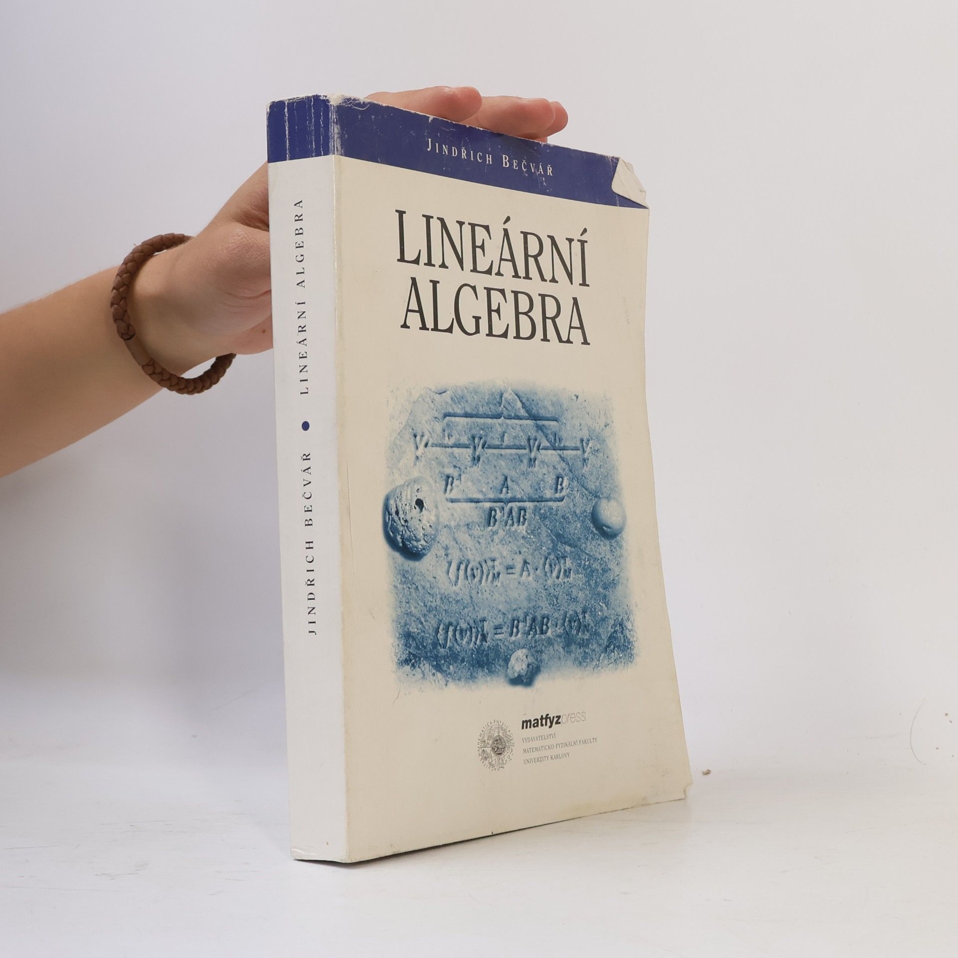 Jindřich Bečvář Lineární algebra