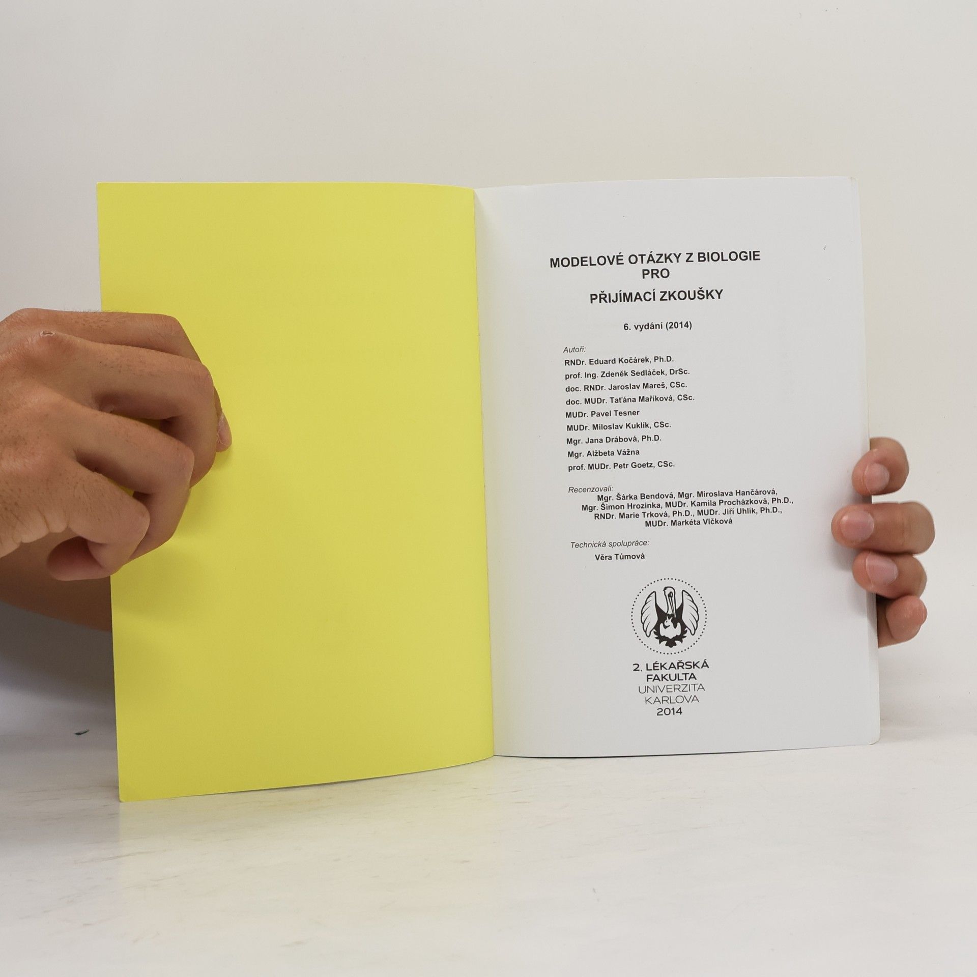 kolektiv Modelové otázky z biologie pro přijímací zkoušky