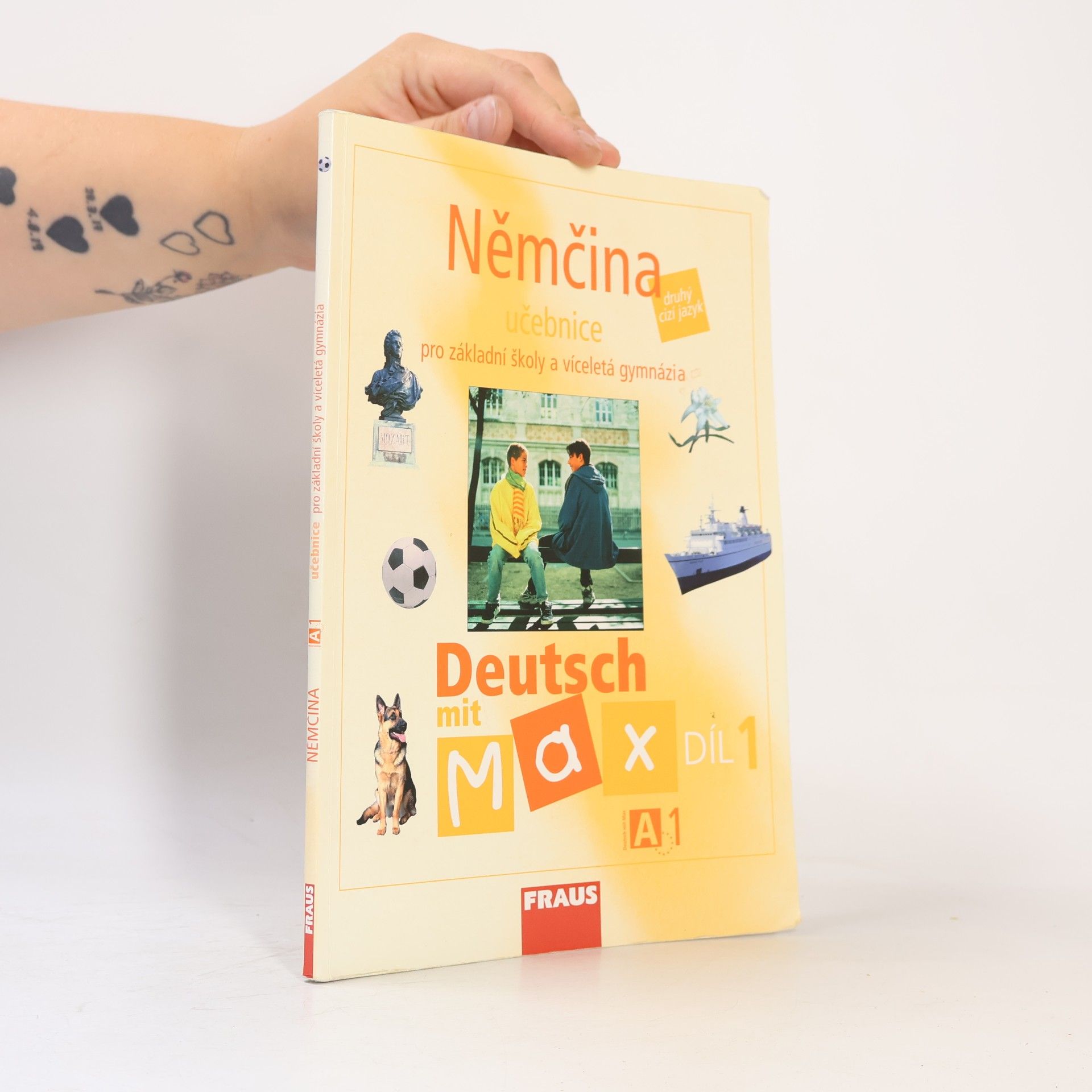 Němčina A1 : Deutsch mit Max pro základní školy a víceletá gymnázia