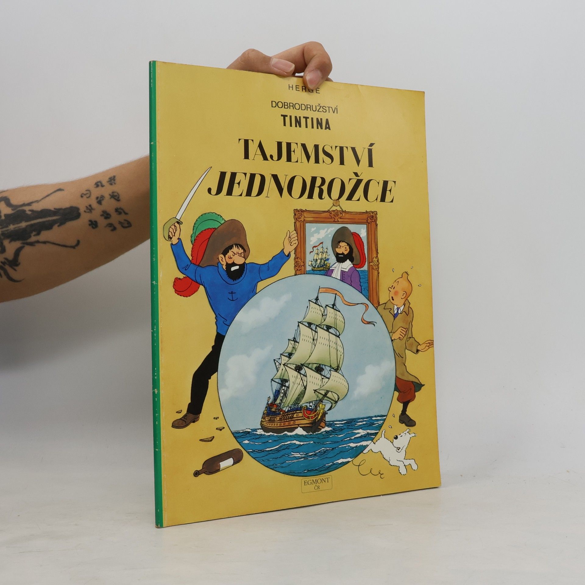 Hergé Tajemství Jednorožce