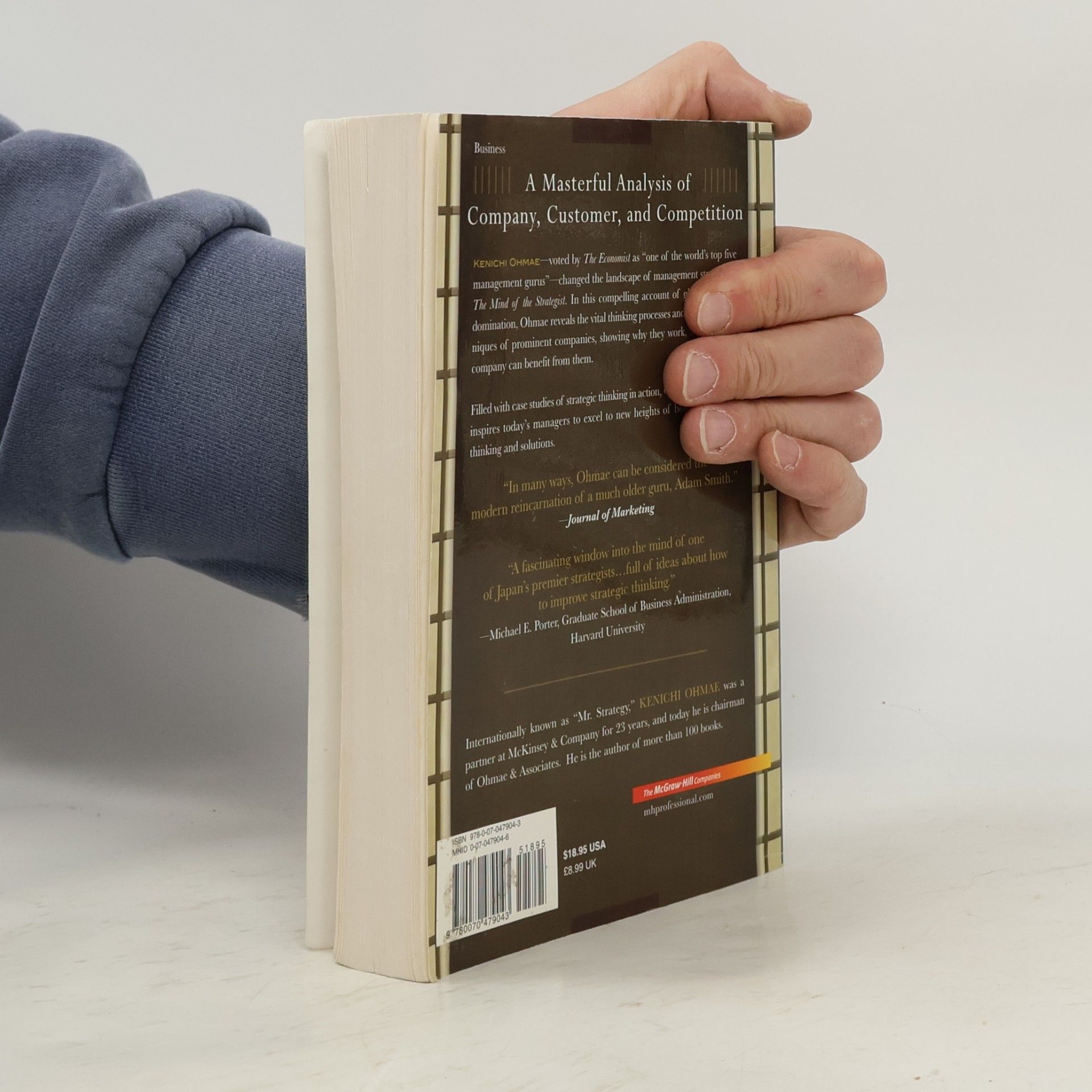 Kenichi Ōmae The mind of the strategist : the art of Japanese business