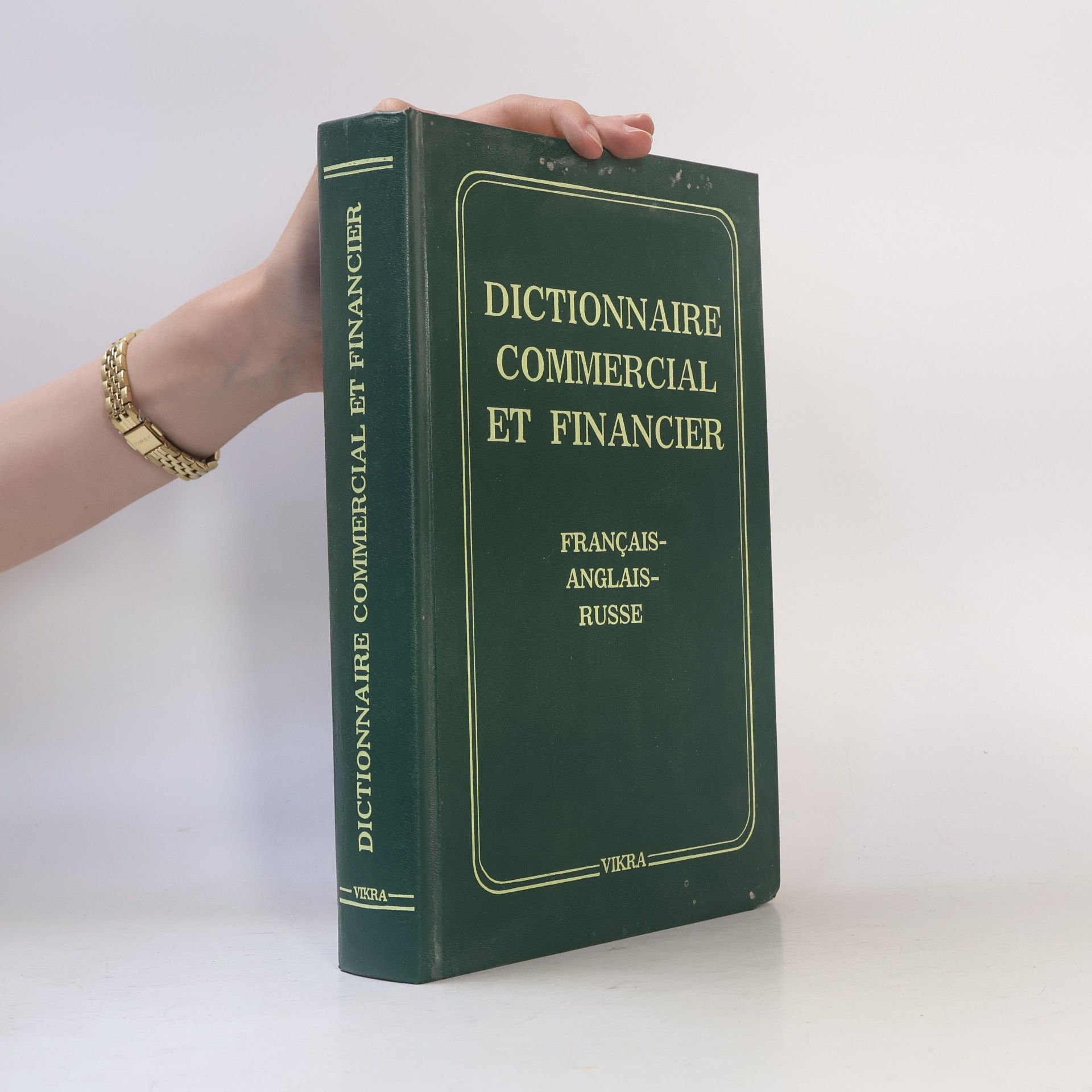 K. S. Gabrinchia Dictionnaire commercial et financier, Français-Anglais-Russe