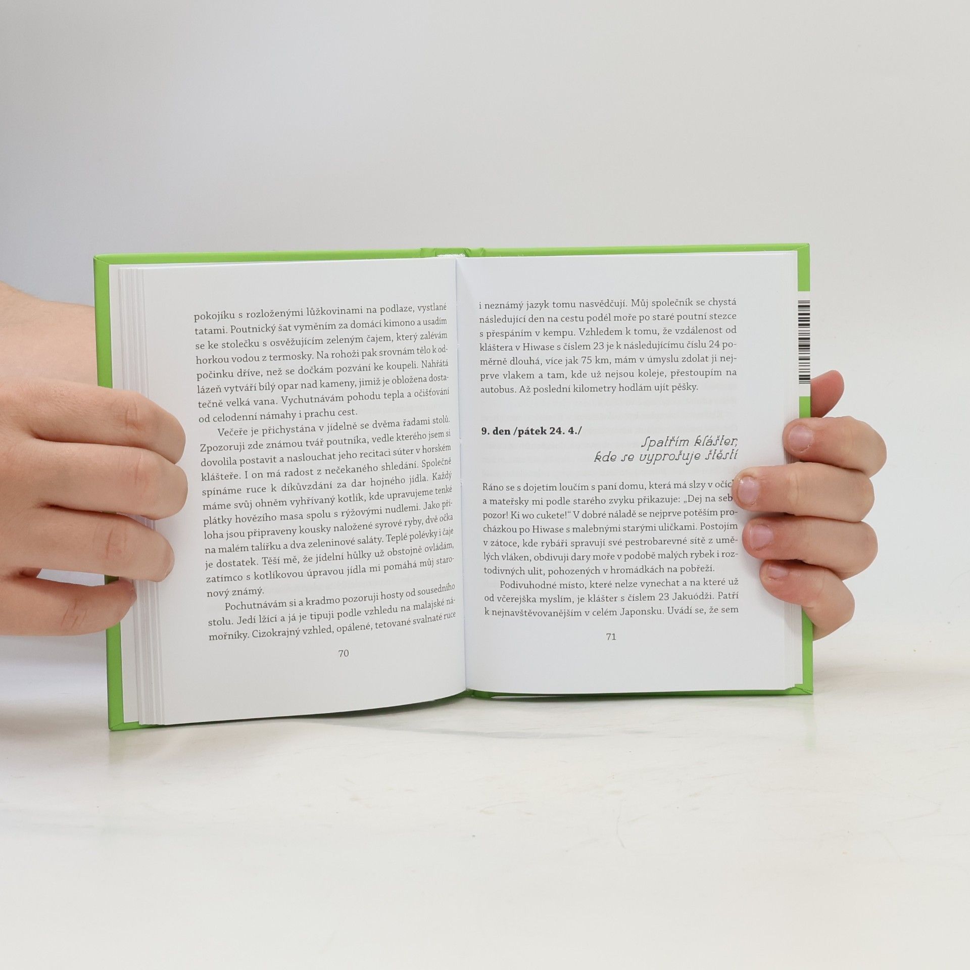 Alena Bímová Česká poutnice v Japonsku: na hoře Kója a v buddhistických klášterech ostrova Šikoku