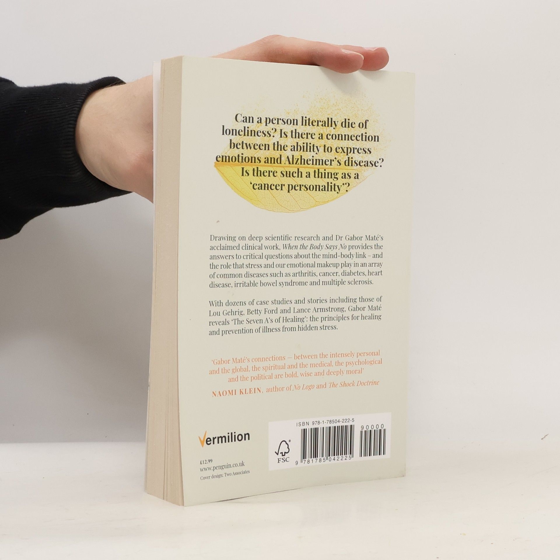 Gabor Maté When the Body Says No