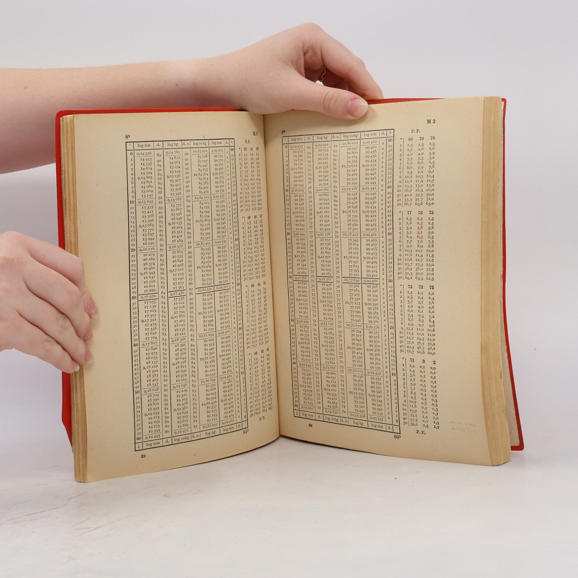 Miloslav Valouch Pětimístné logaritmické tabulky čísel a goniometrických funkcí s dalšími matematickými tabulkami a tabulky konstant fysikálních, chemických, astronomických a jiných