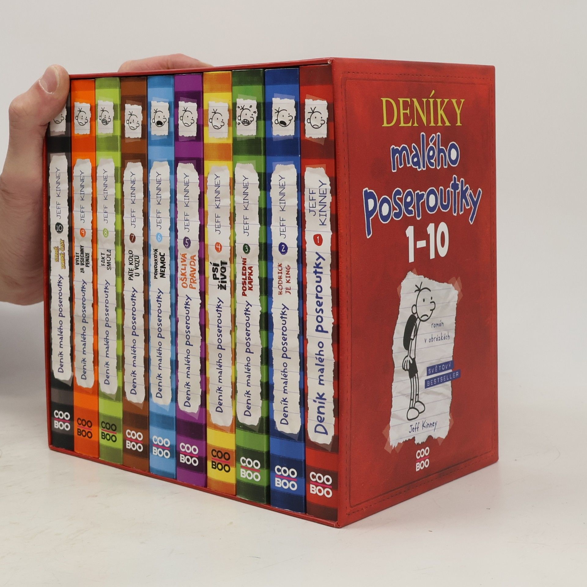 Jeff Kinney Deník malého poseroutky 1-10
