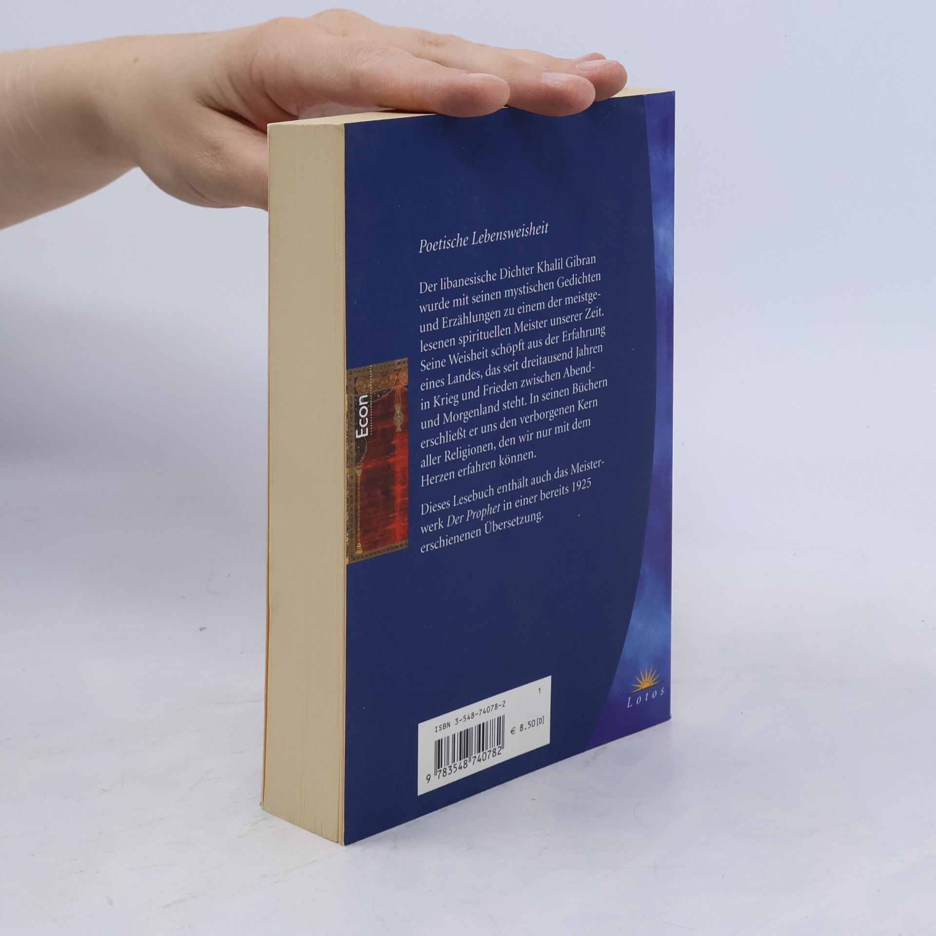 H̱alīl Ǧibrān Das große Khalil-Gibran-Lesebuch