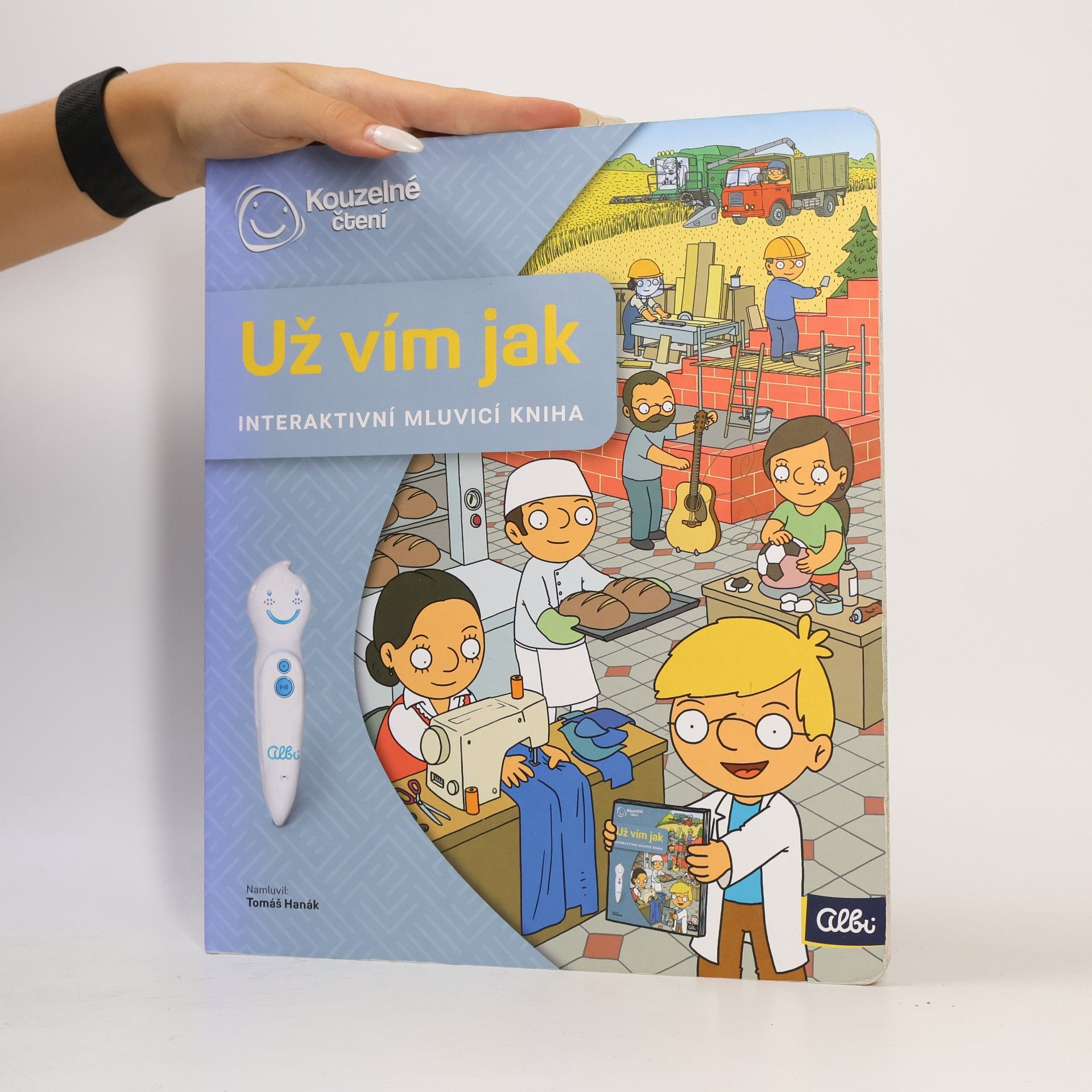Vhrsti Už vím jak. Interaktivní mluvicí kniha