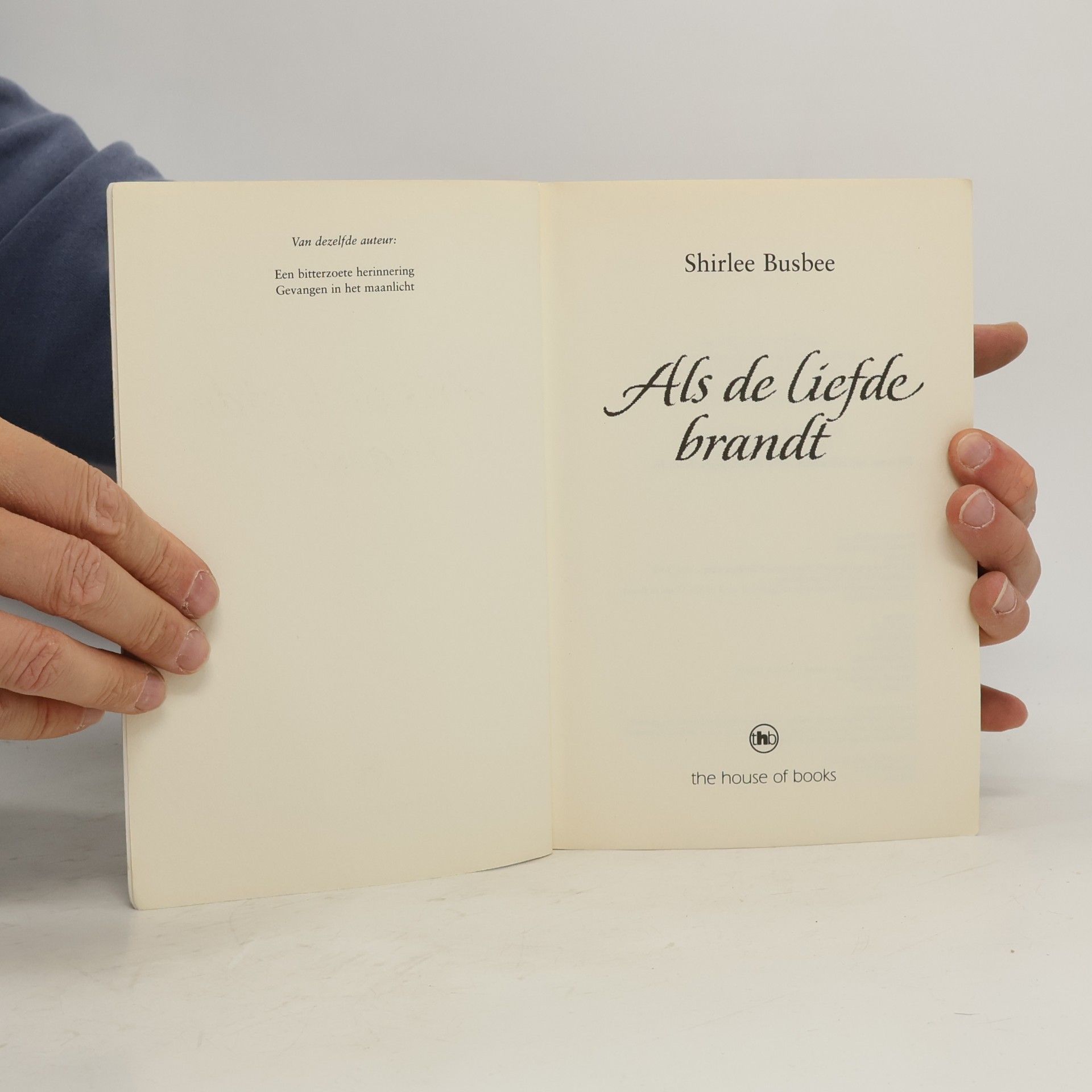 Shirlee Busbee Als de liefde brandt: special